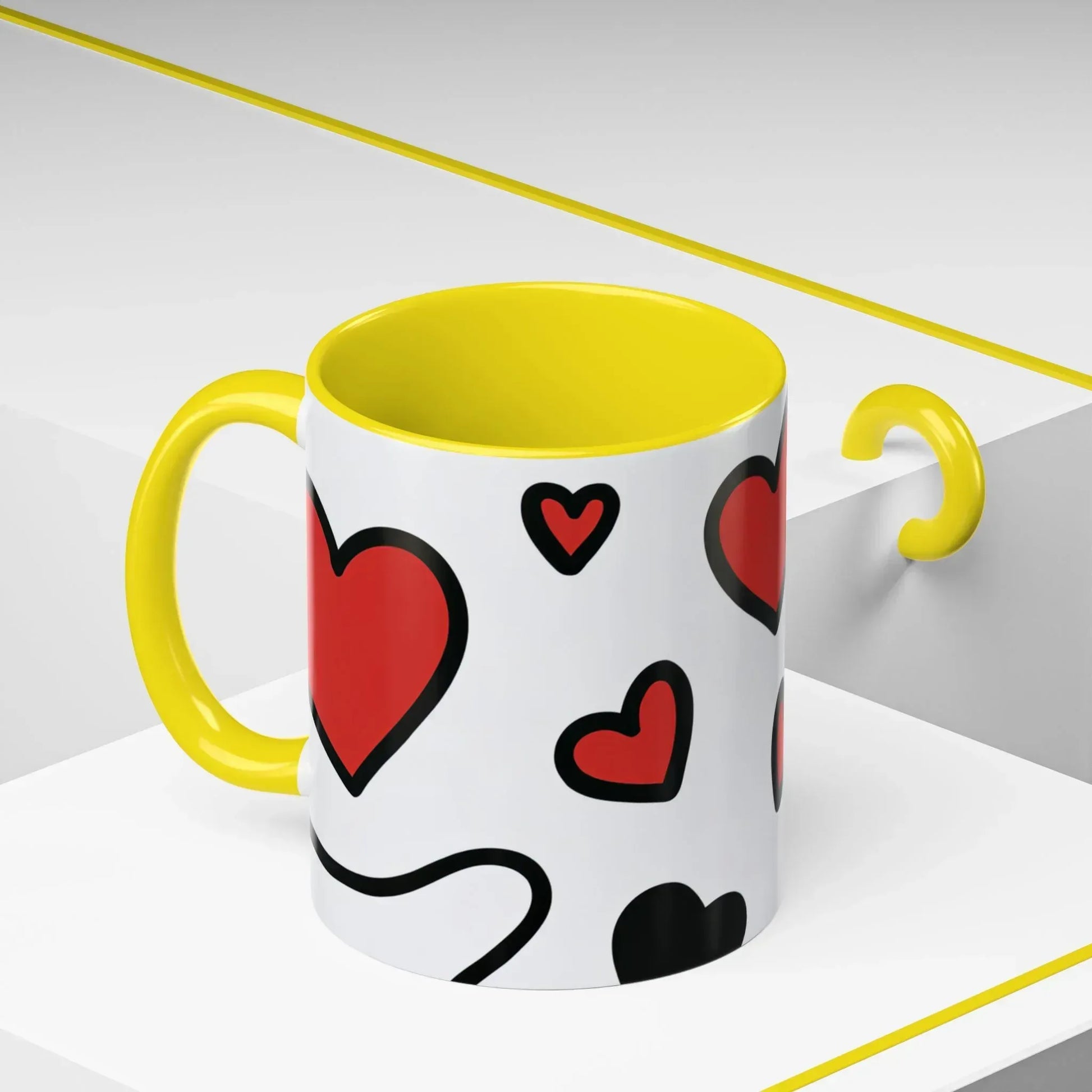 Love Overflow Mug – Accent Coffee Mug (11, 15oz) - KARARMDESIGN
