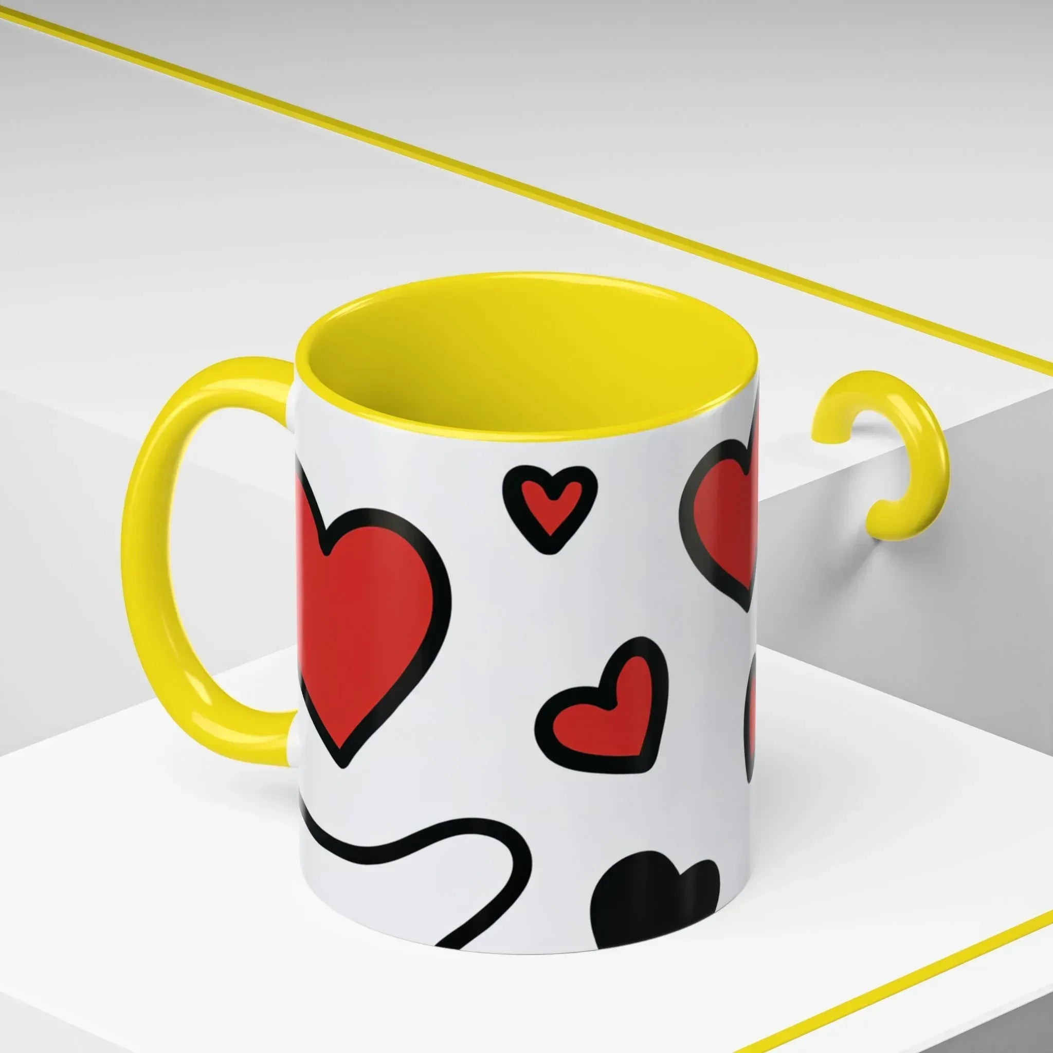 Love Overflow Mug – Accent Coffee Mug (11, 15oz) - KARARMDESIGN