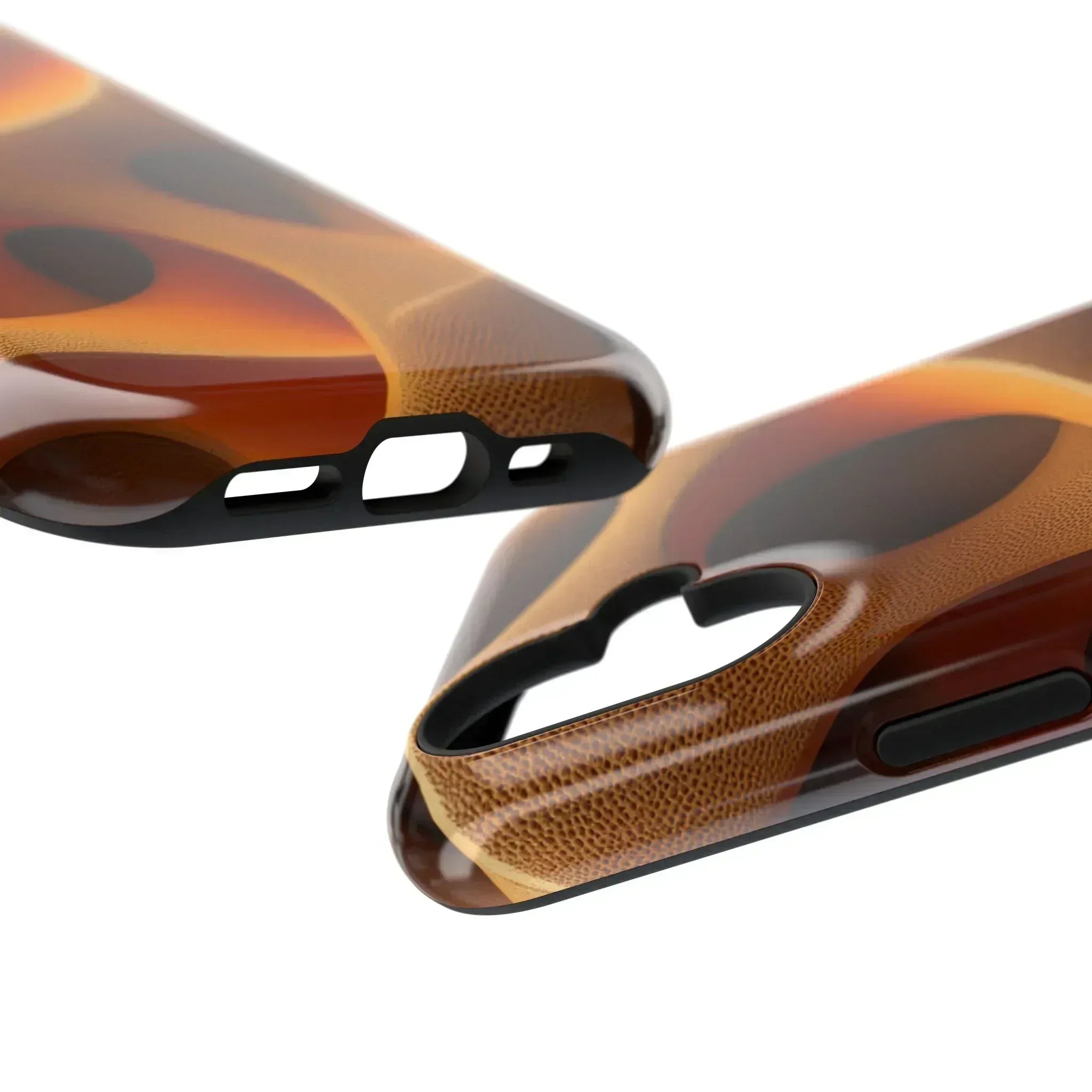 Amber Flow Phone Case for iPhone 11-17 and Galaxy S21-S22 - KARARMDESIGN