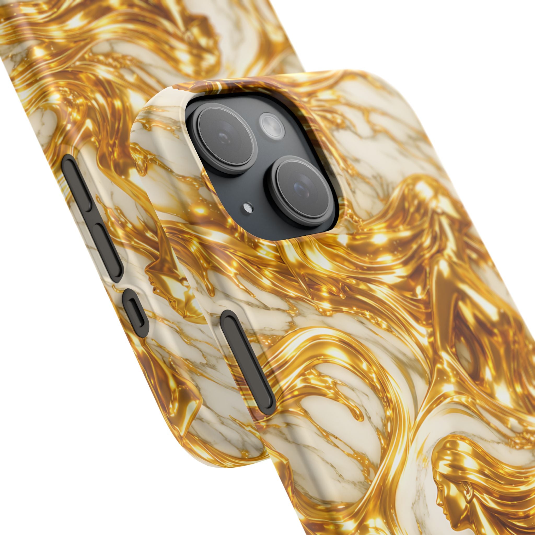 Divine Gold Woman Snap Phone Case for iPhone & Galaxy