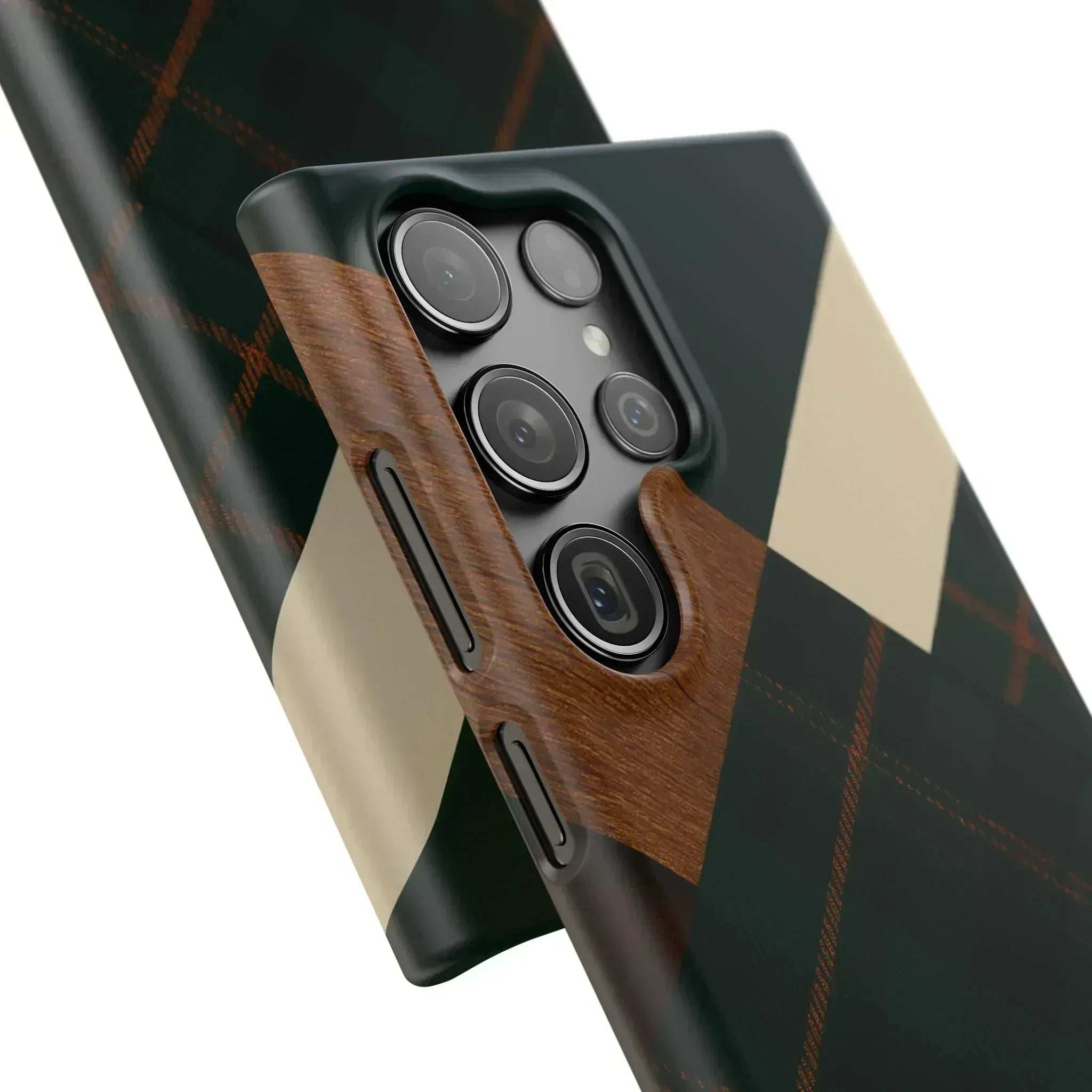 Rustic Green Phone Case for iPhone 8-16 and Galaxy S20-S24 - KARARMDESIGN