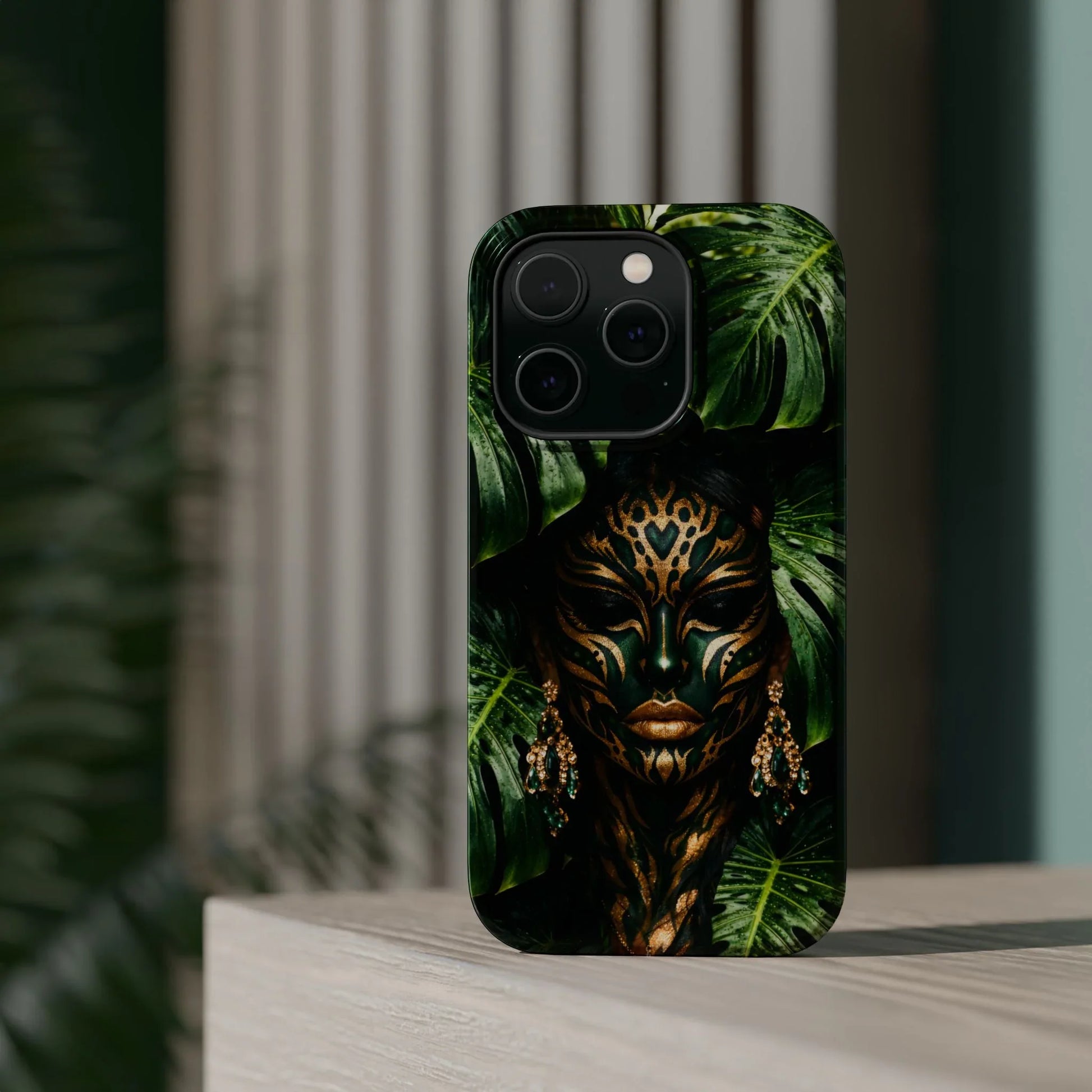 Jungle Spirit Phone Case for iPhone 11-17 - KARARMDESIGN