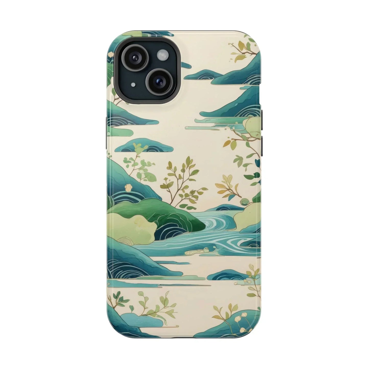 Nature Landscape Phone Case for iPhone 12-16 and Samsung Galaxy S21-S22 Models - KarArmDesign