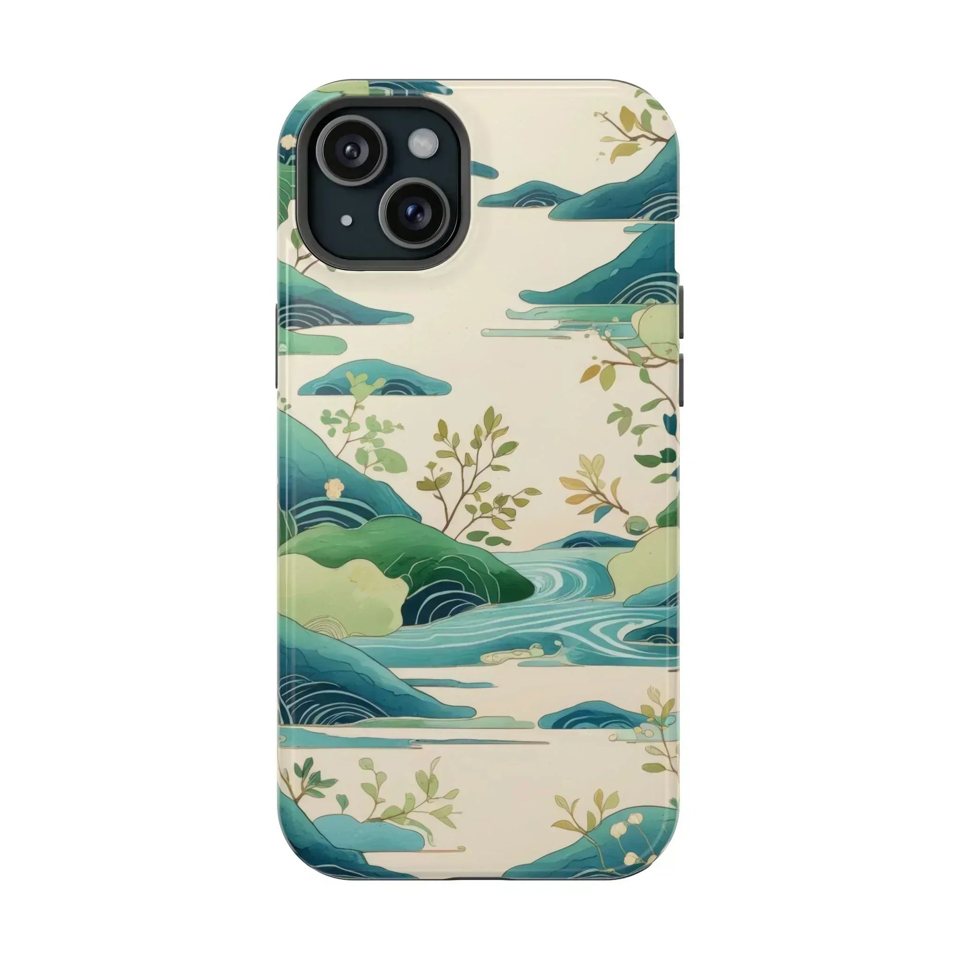 Nature Landscape Phone Case for iPhone 12-16 and Galaxy S21-S22 - KARARMDESIGN
