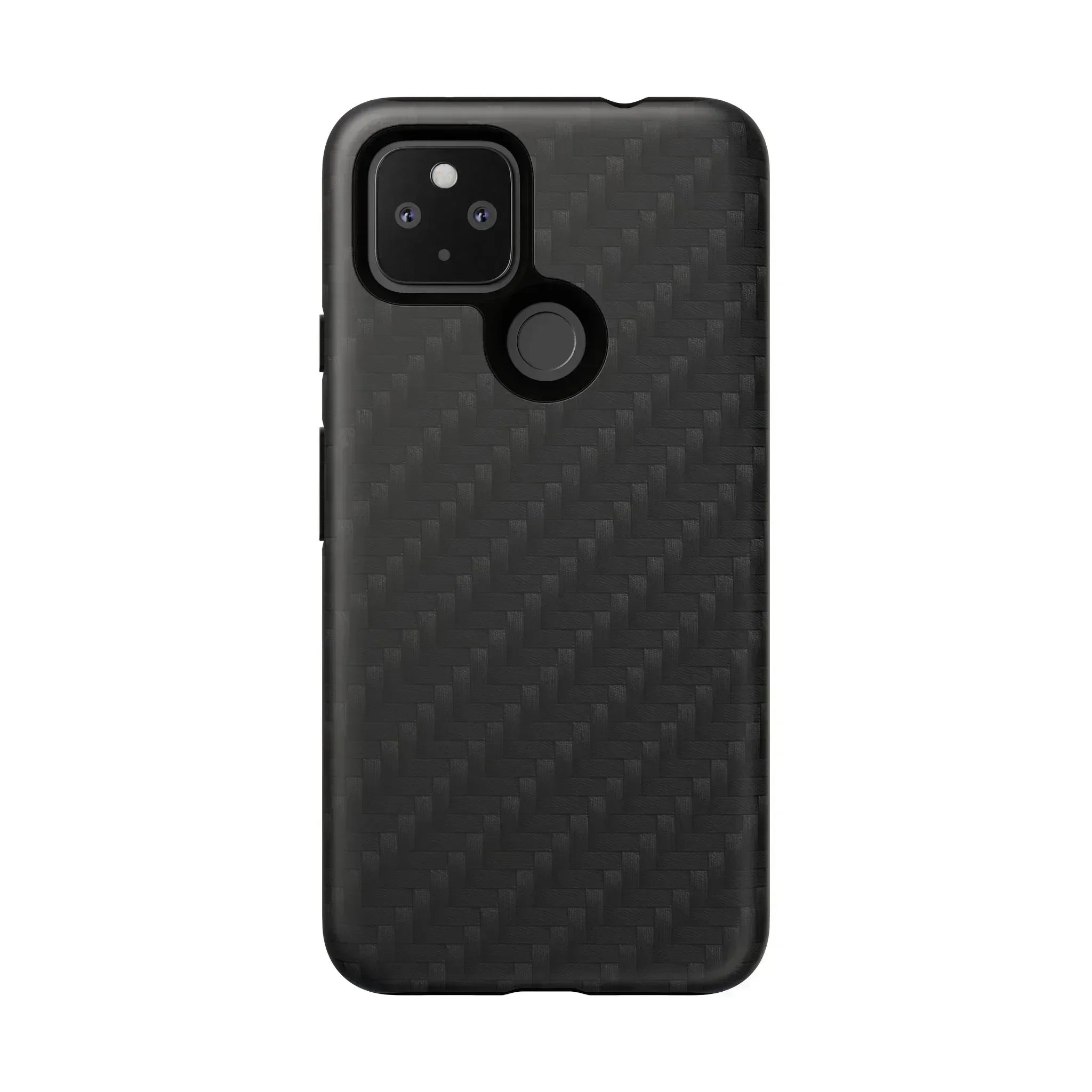 Black Carbon Phone Case for iPhone 8-16 and Google Pixel up to 9 - KARARMDESIGN