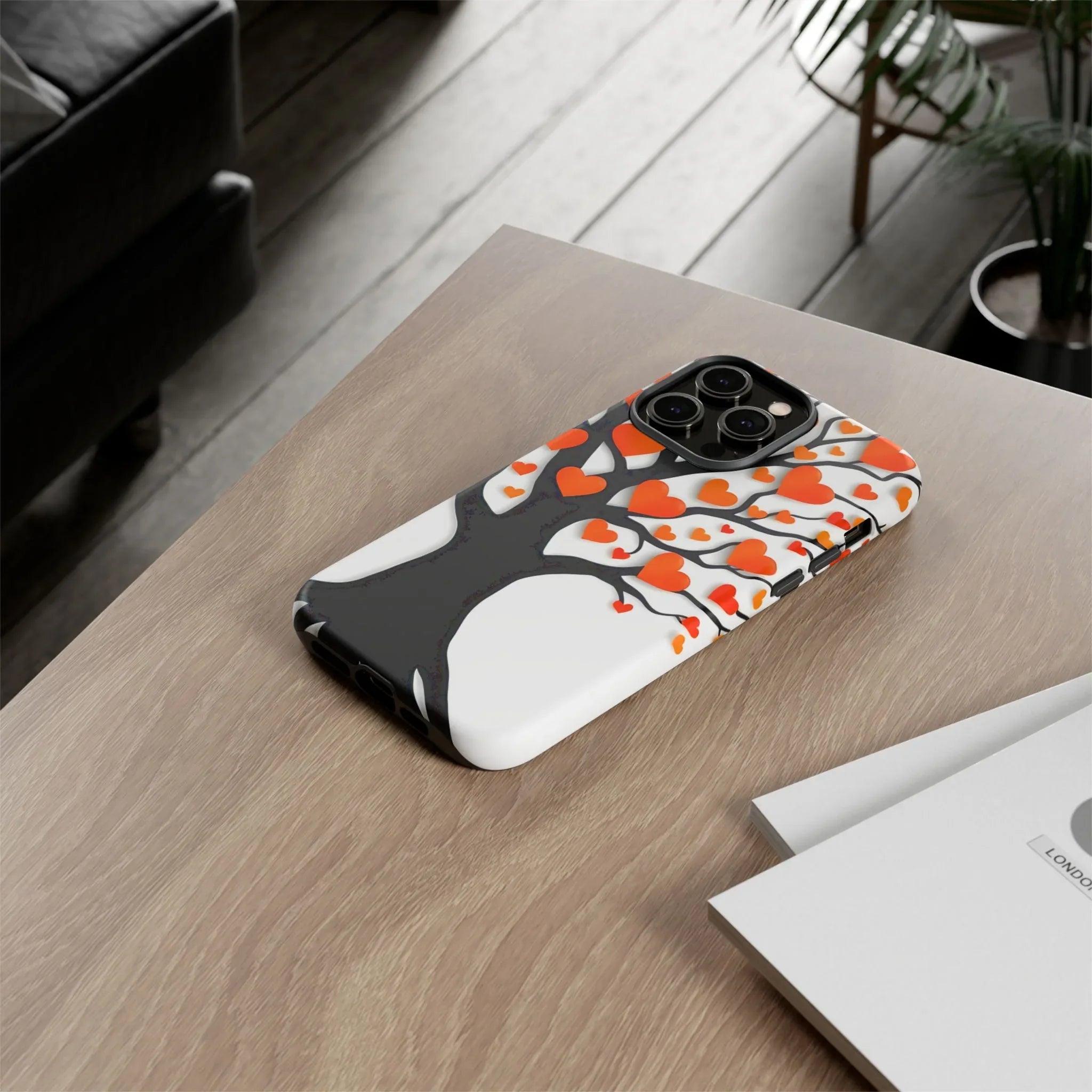 Heart Design Phone Case for iPhone 11–17 and Galaxy S20–S25 - KARARMDESIGN