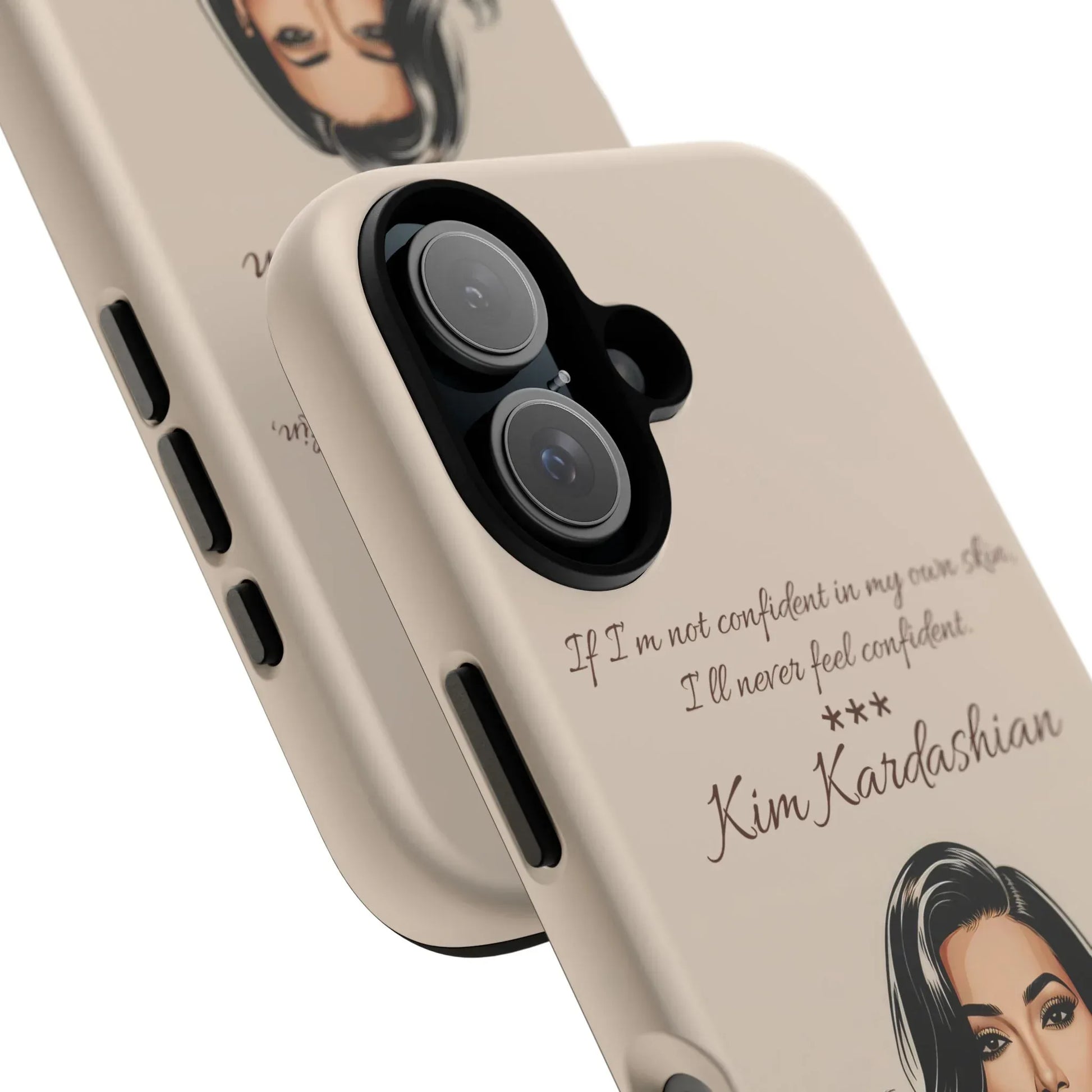 Kim Kardashian Quote Phone Case – Illustrated for iPhone 15-17 Models - KARARMDESIGN