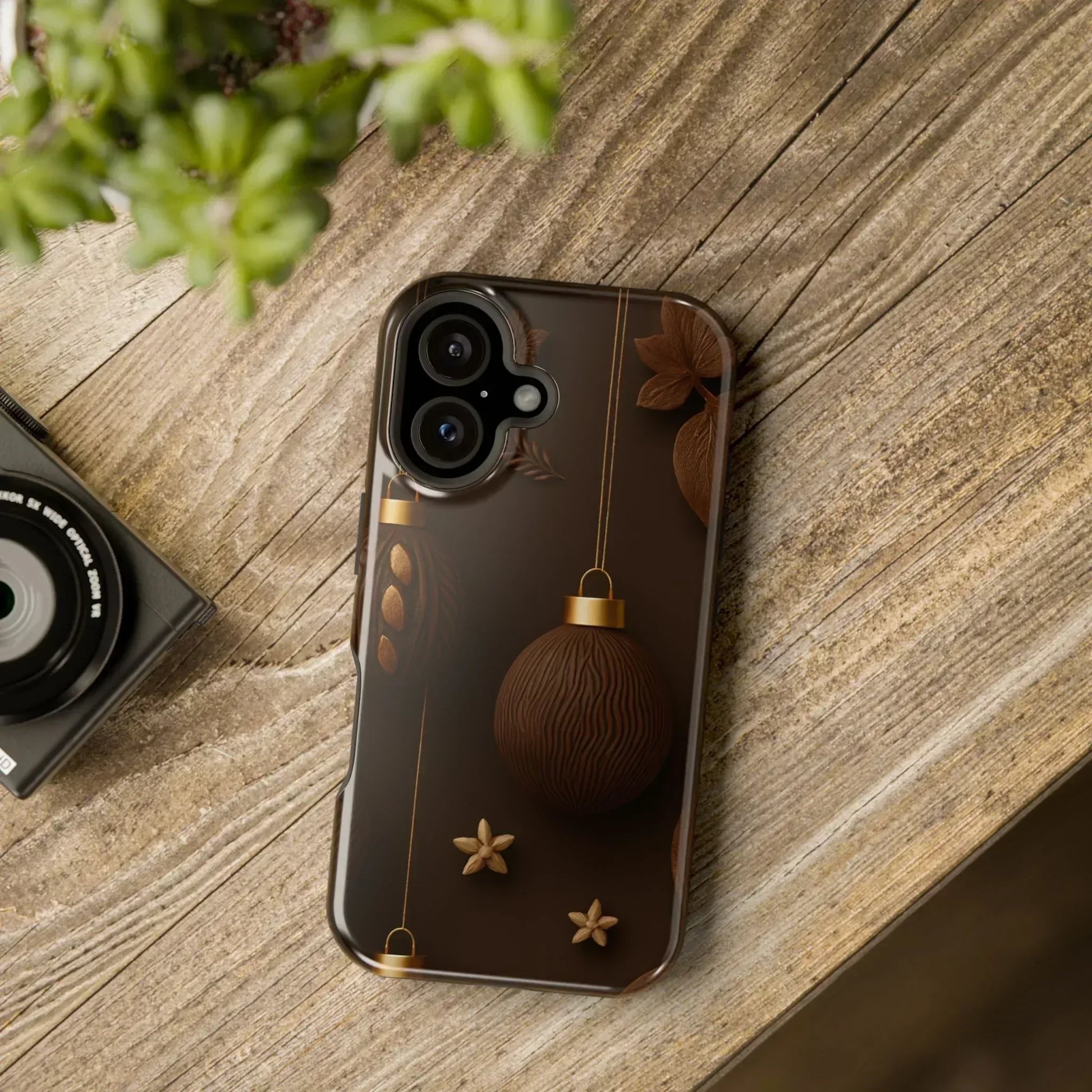 Chocolate Ornaments Phone Case for iPhone 11-17 and Galaxy S21-S22 - KARARMDESIGN
