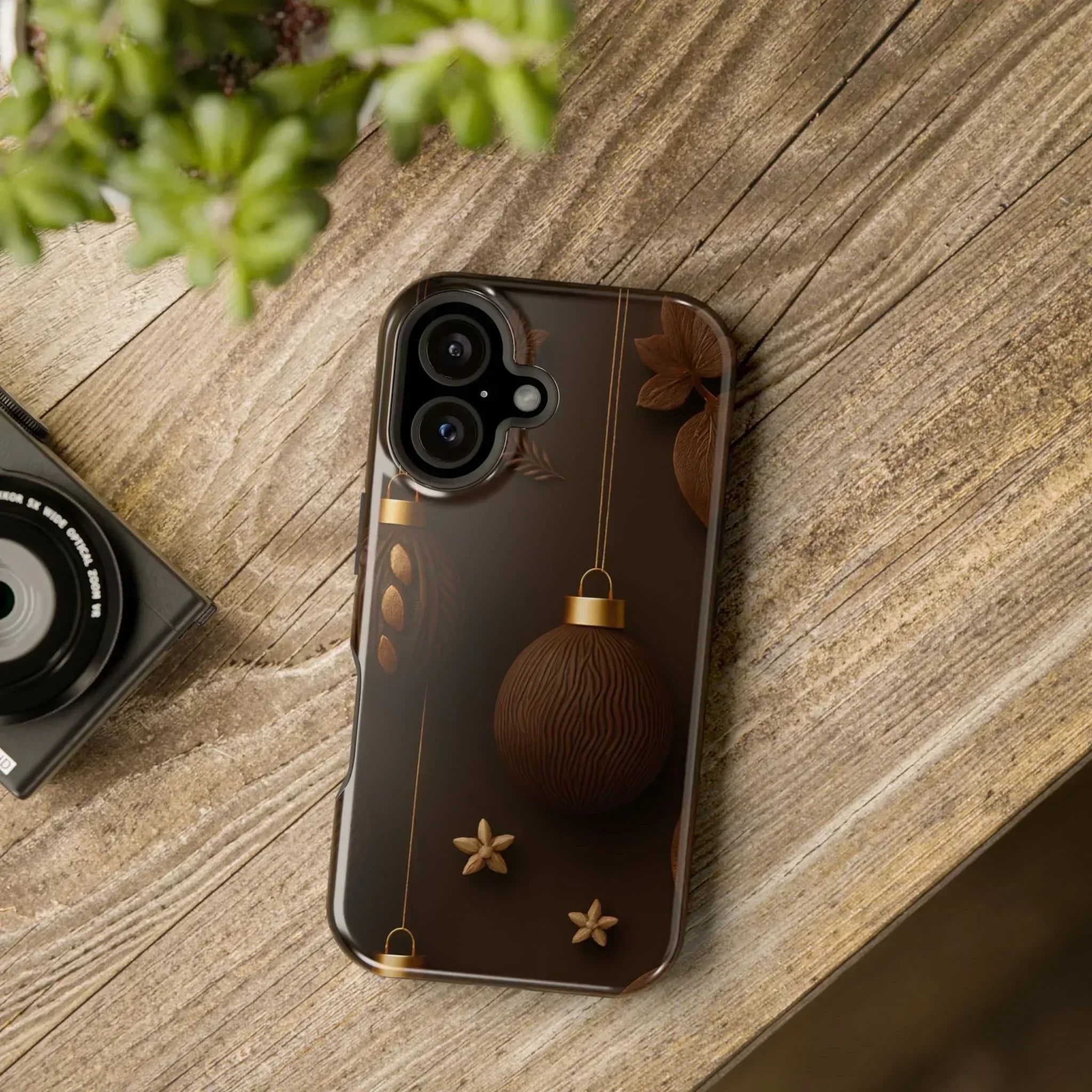 Chocolate Ornaments Phone Case for iPhone 11-17 and Galaxy S21-S22 - KARARMDESIGN