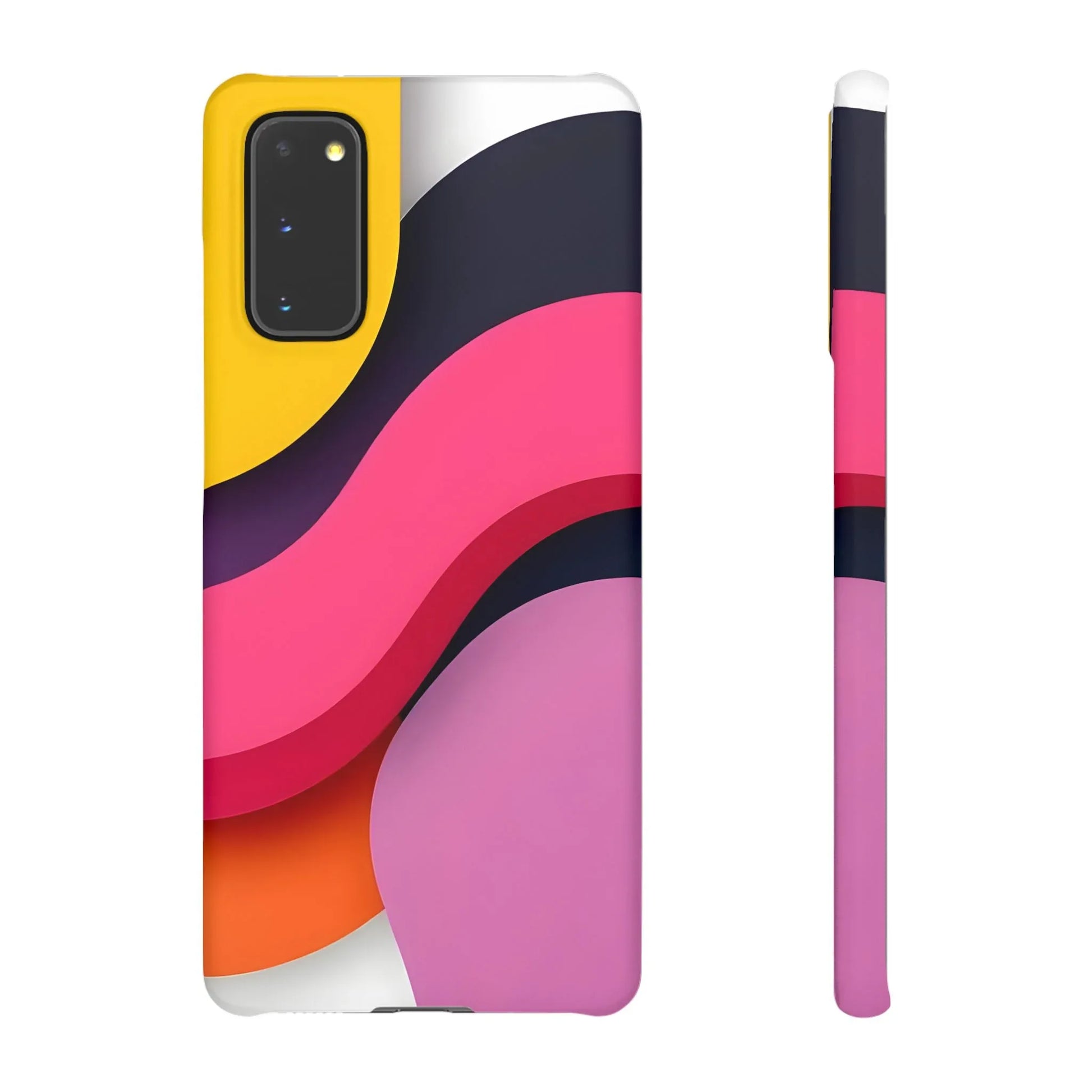 Abstract Phone Case for iPhone 11-17 and Galaxy S20-S25 - KARARMDESIGN