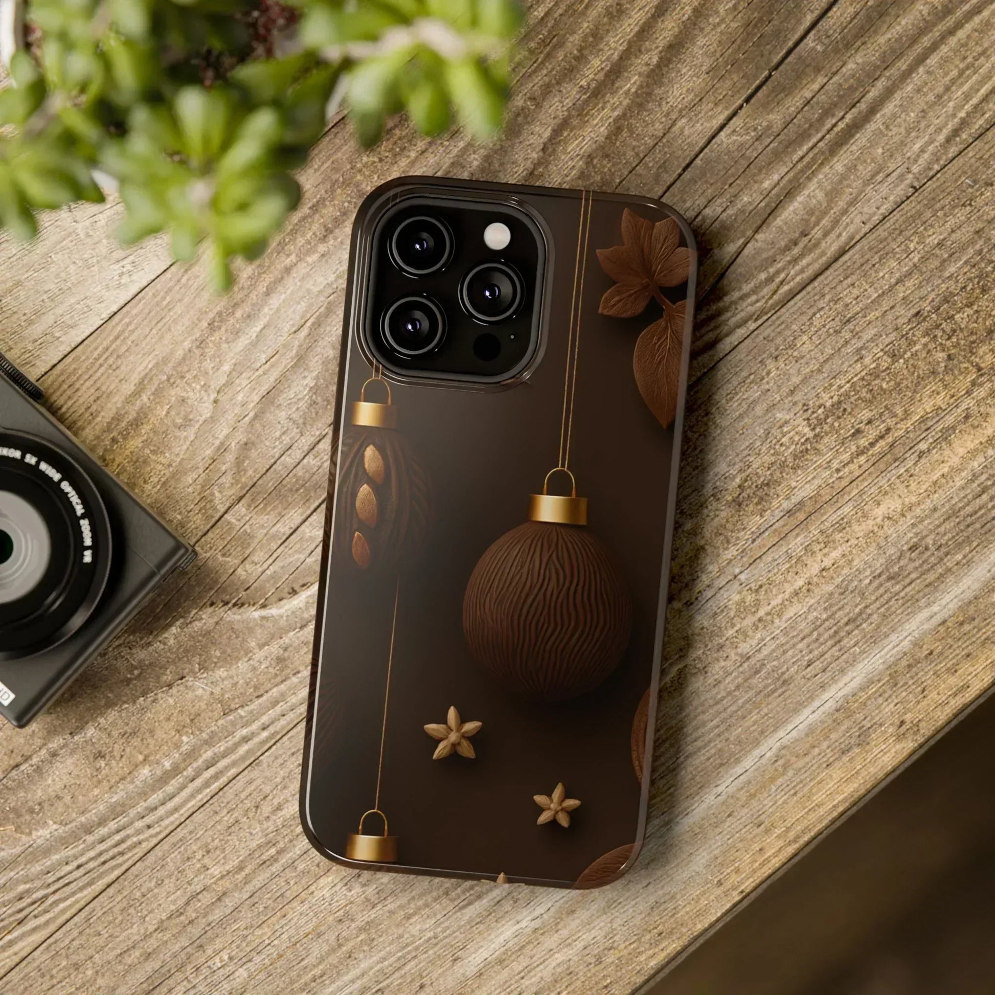 Chocolate Ornaments Phone Case for iPhone 11-17 and Galaxy S21-S22 - KARARMDESIGN