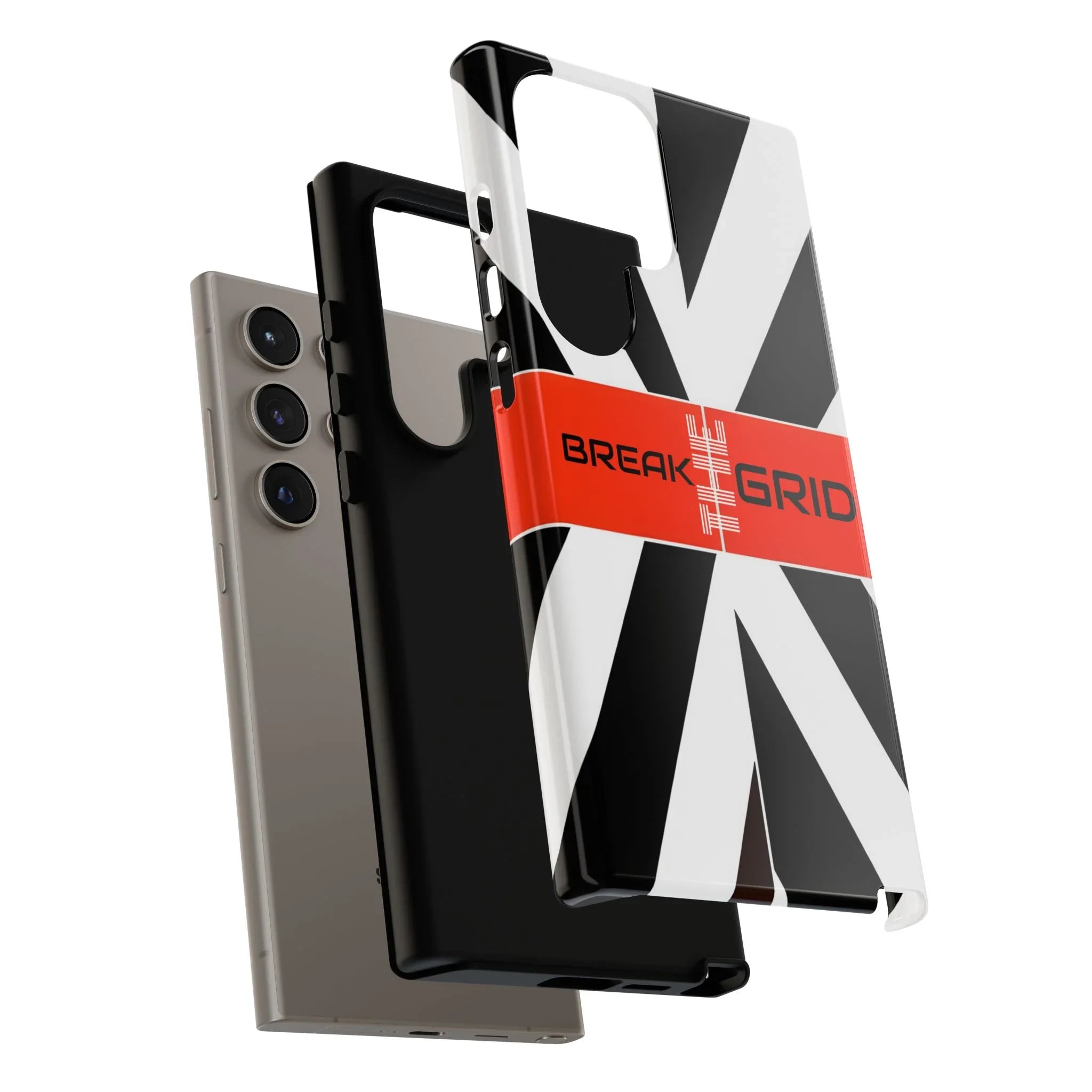 Break The Grid Phone Case for iPhone 11–16 and Galaxy S20–S25 - KARARMDESIGN