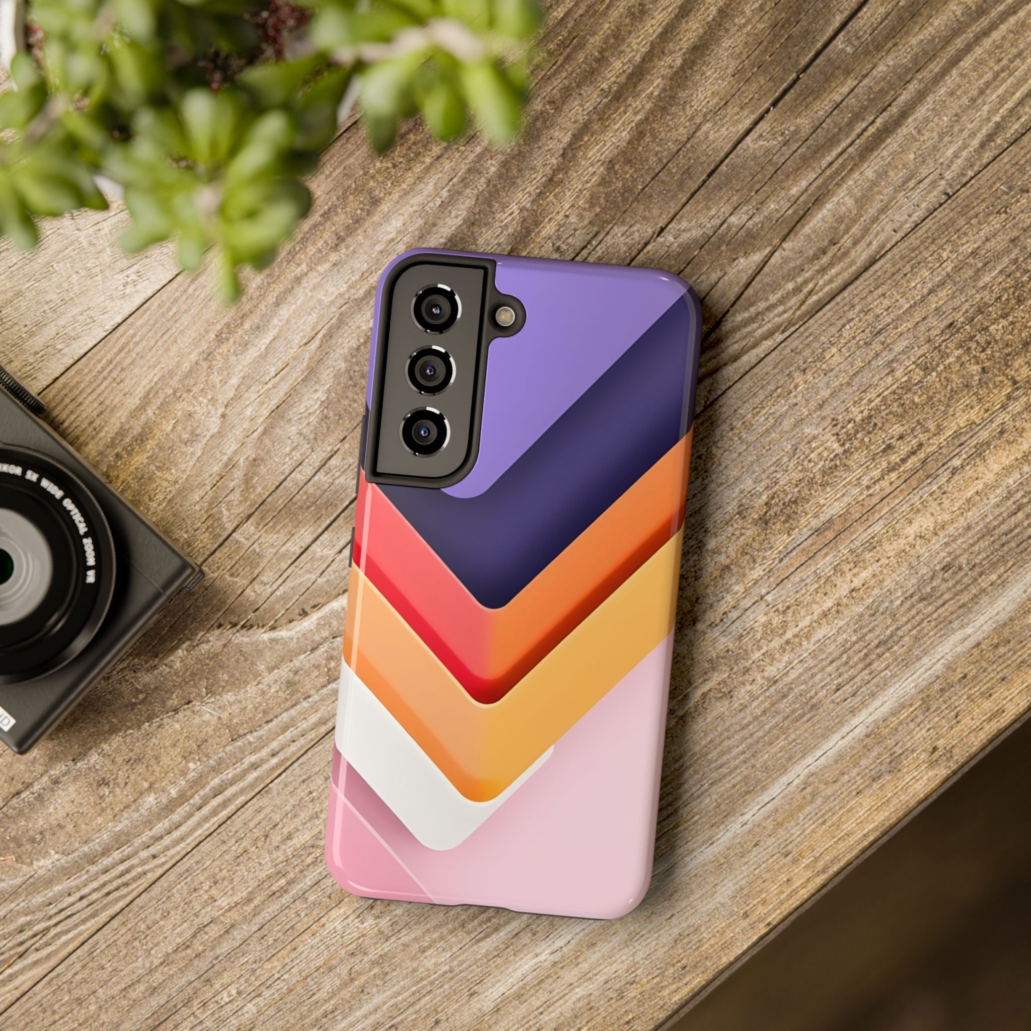 Geometric Chevron Tough Case for iPhone & Samsung Galaxy