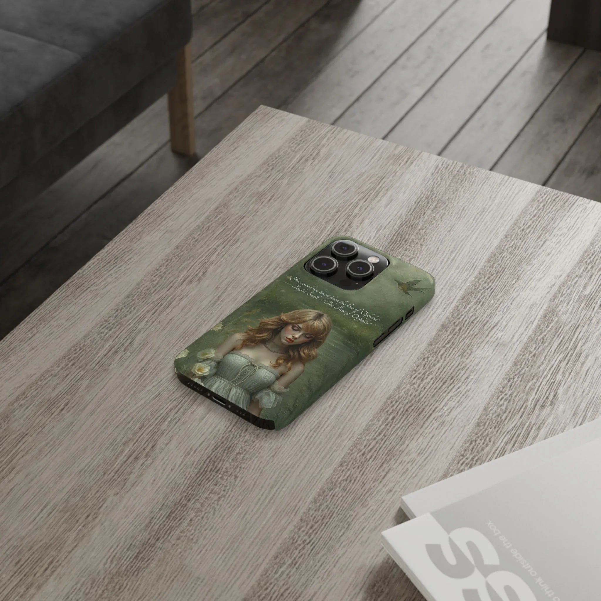 "Melancholic Ophelia" Phone Case for iPhone 11-17 - KARARMDESIGN