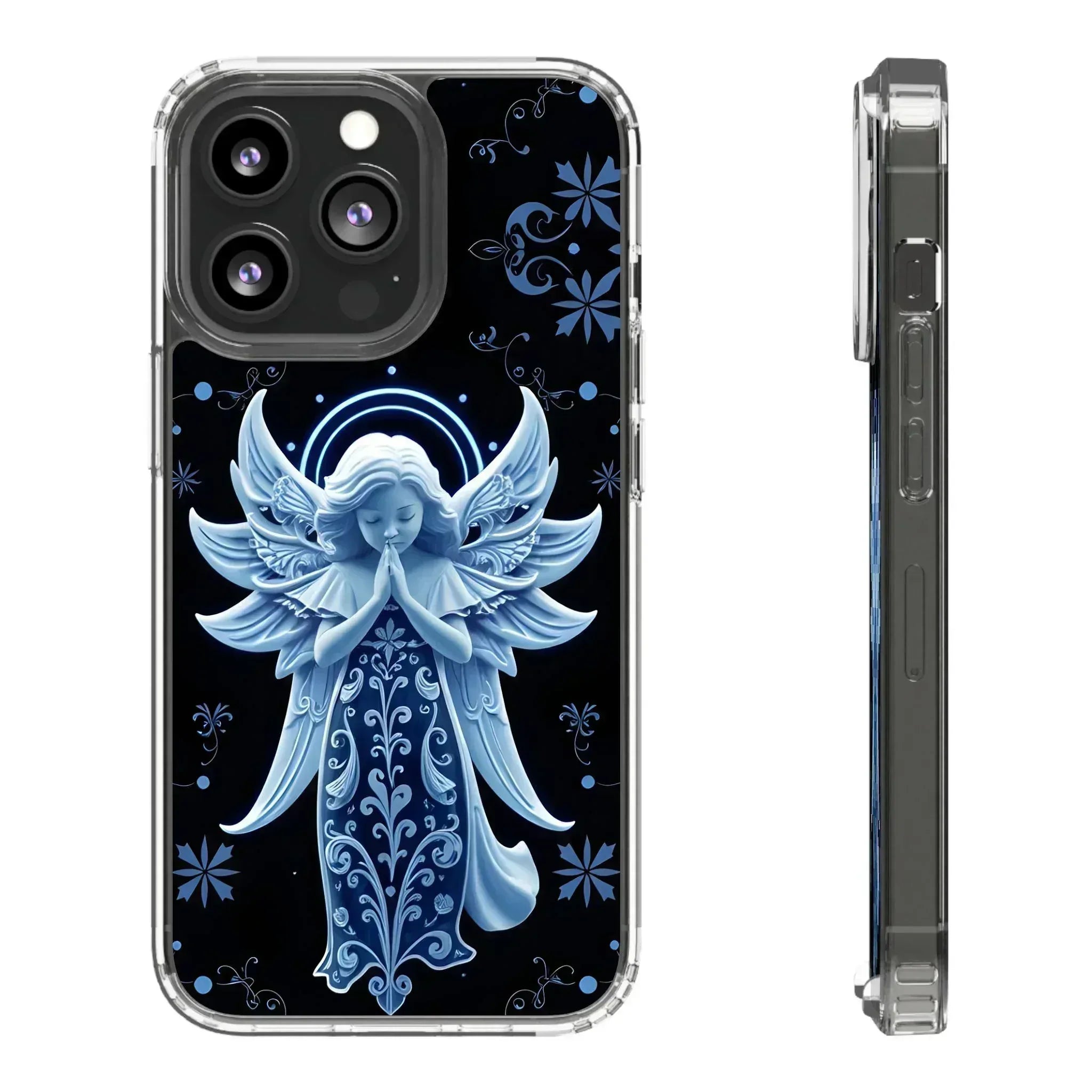 Divine Angel Prayer Design Phone Case for iPhone 12-16 - KARARMDESIGN