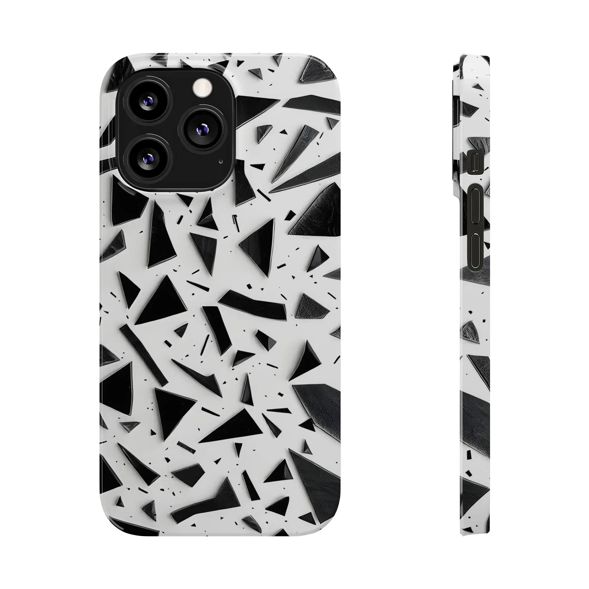 Abstract Slim Phone Case for iPhone 11-17 - KARARMDESIGN