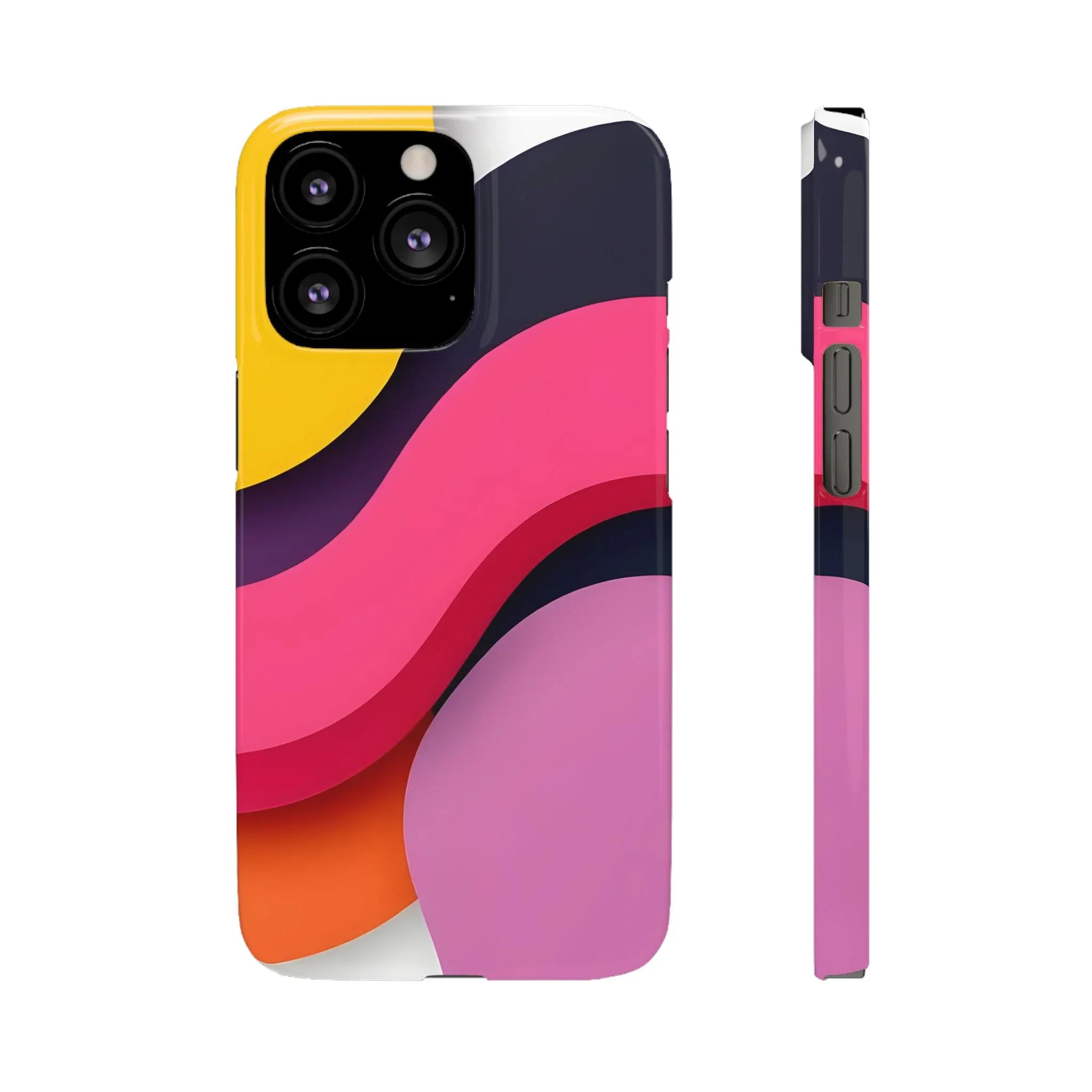 Abstract Phone Case for iPhone 11-17 and Galaxy S20-S25 - KARARMDESIGN