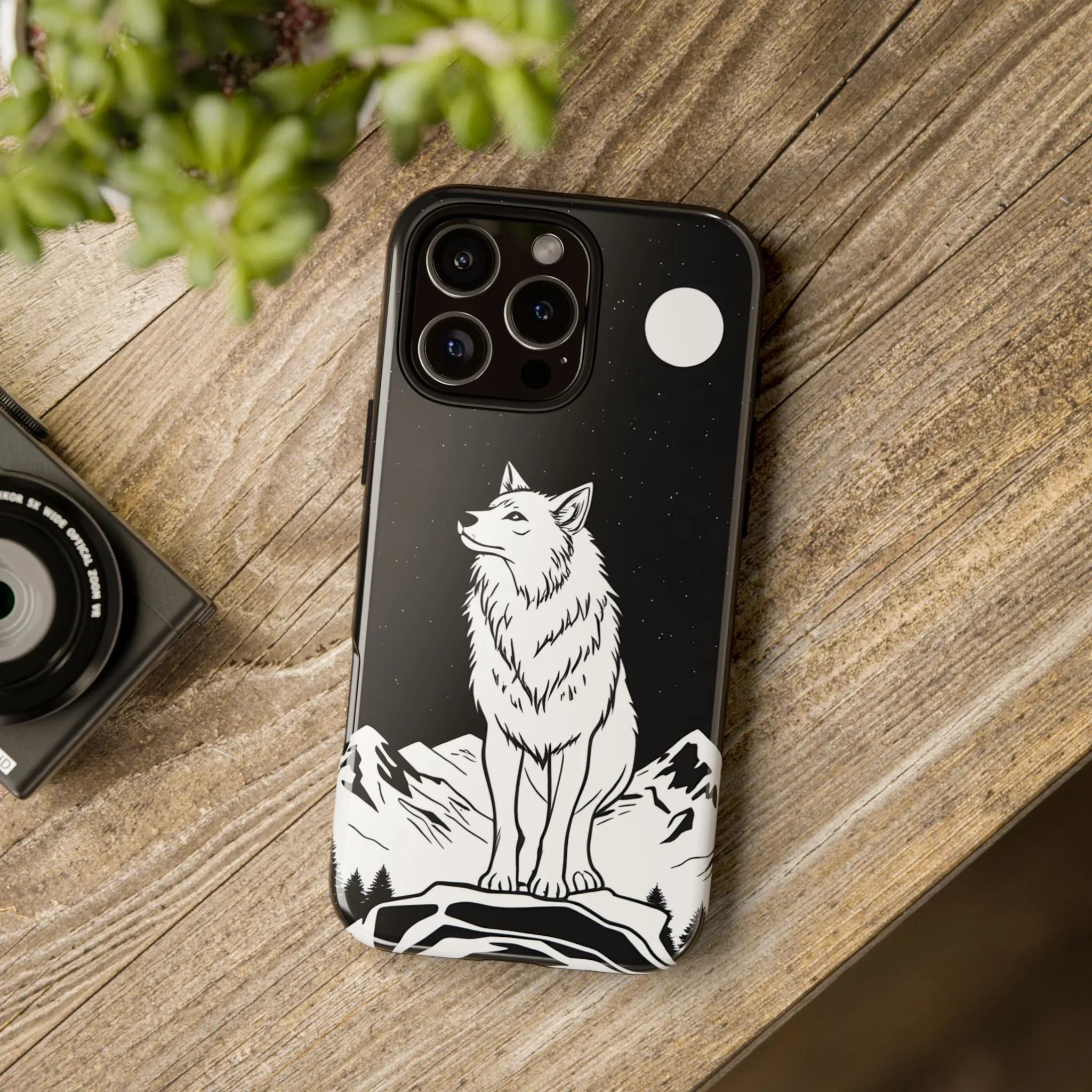 Majestic Wolf Phone Case for iPhone and Galaxy - KARARMDESIGN