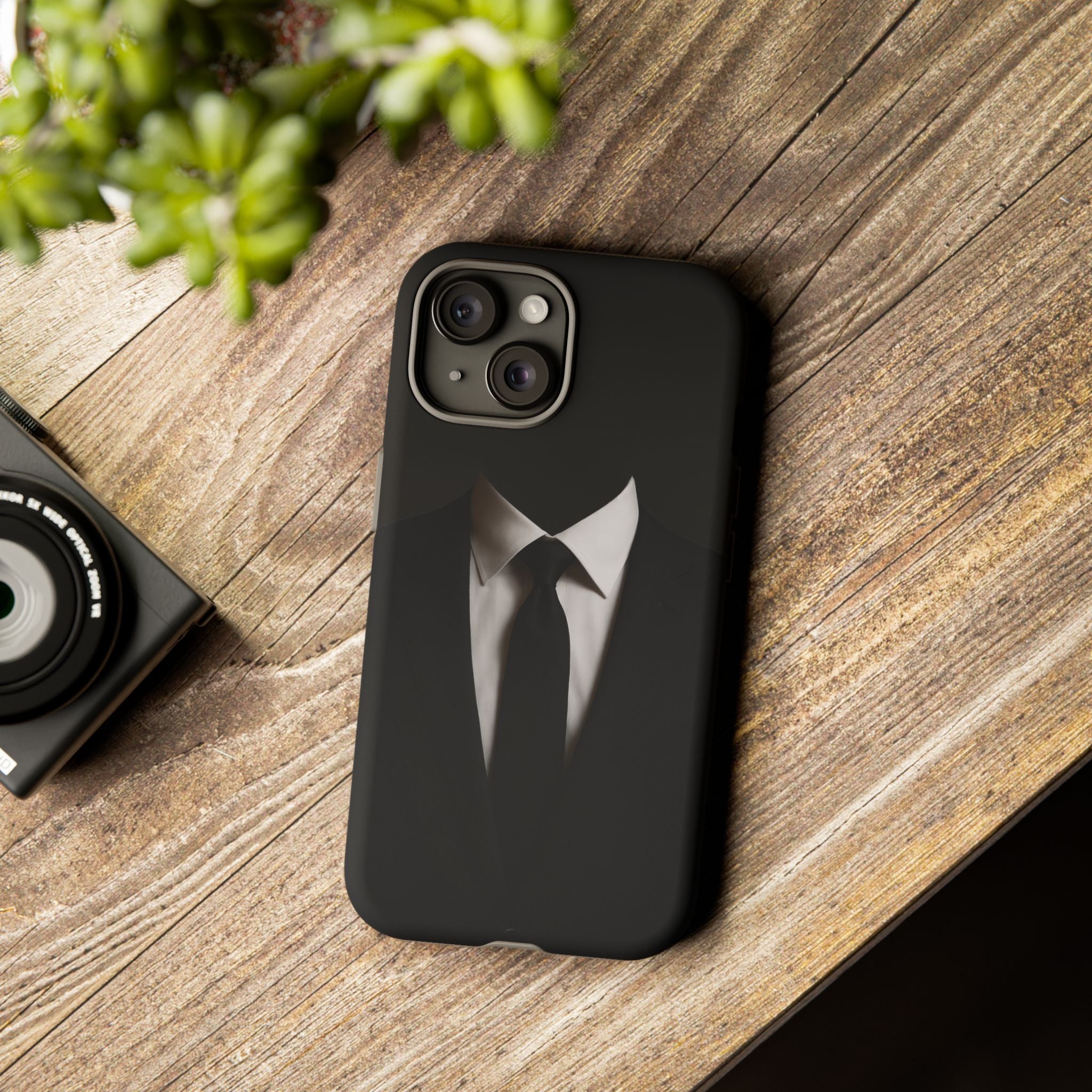 Gentleman's Armor Tough Phone Case – iPhone 11–17 & Galaxy S20–S26