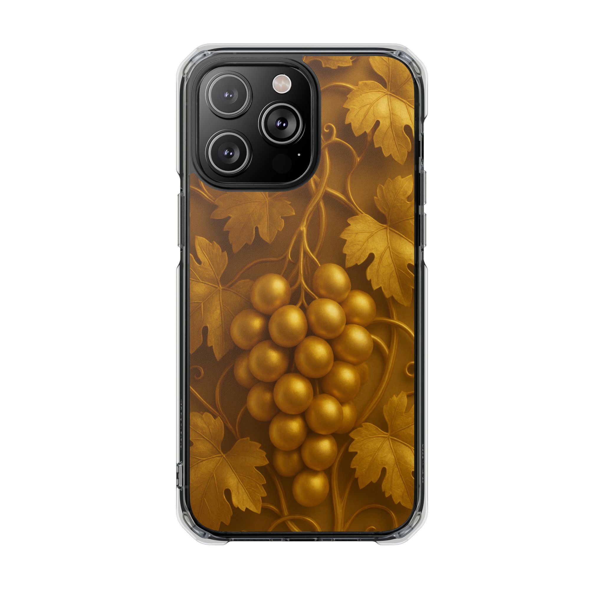 Golden Grapes Phone Case for iPhone 14-17