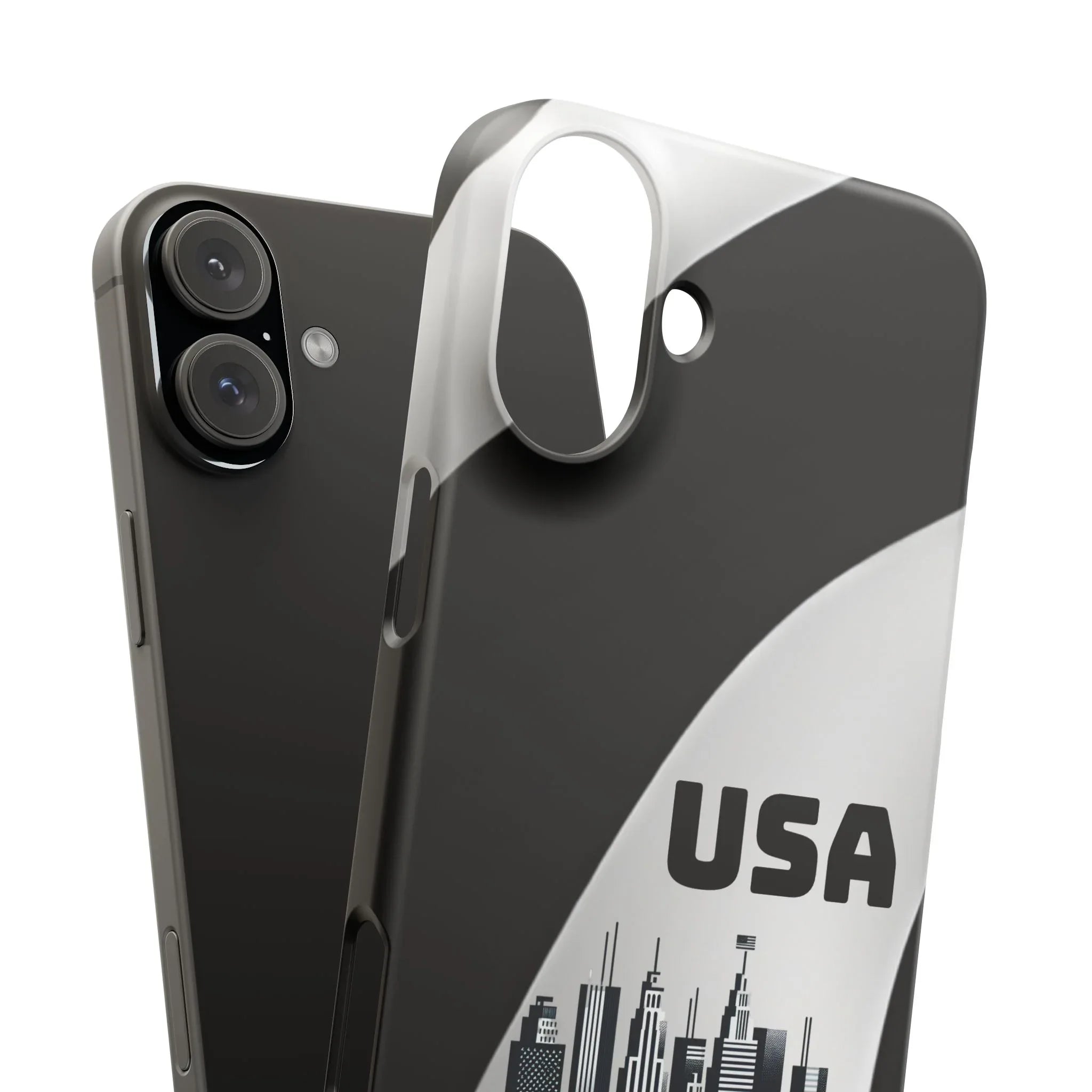 Monochrome New York City Phone Case for iPhone, Galaxy & Pixel - KARARMDESIGN