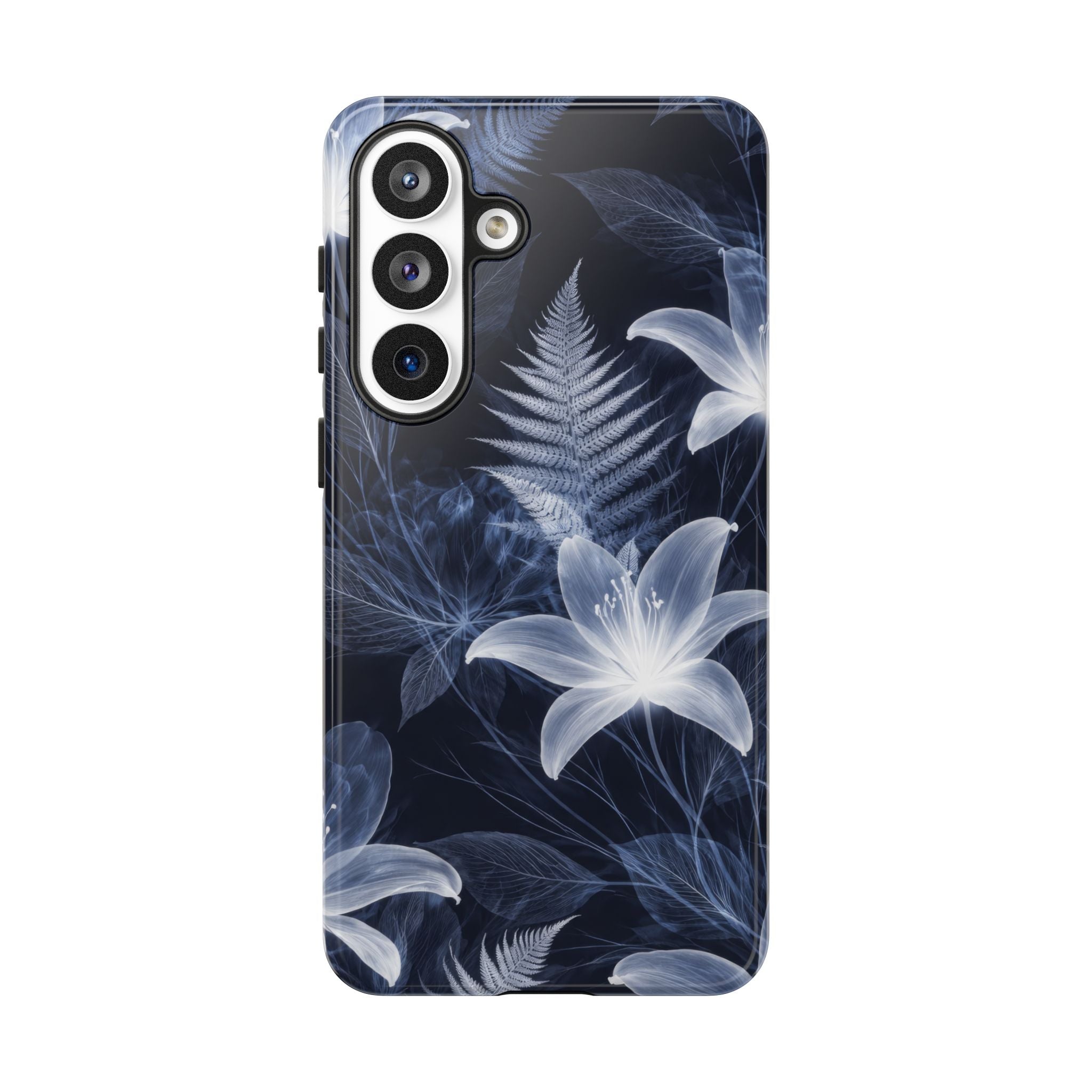 Moonlight Garden Phone Case for iPhone 11-17 and Galaxy S20-S26