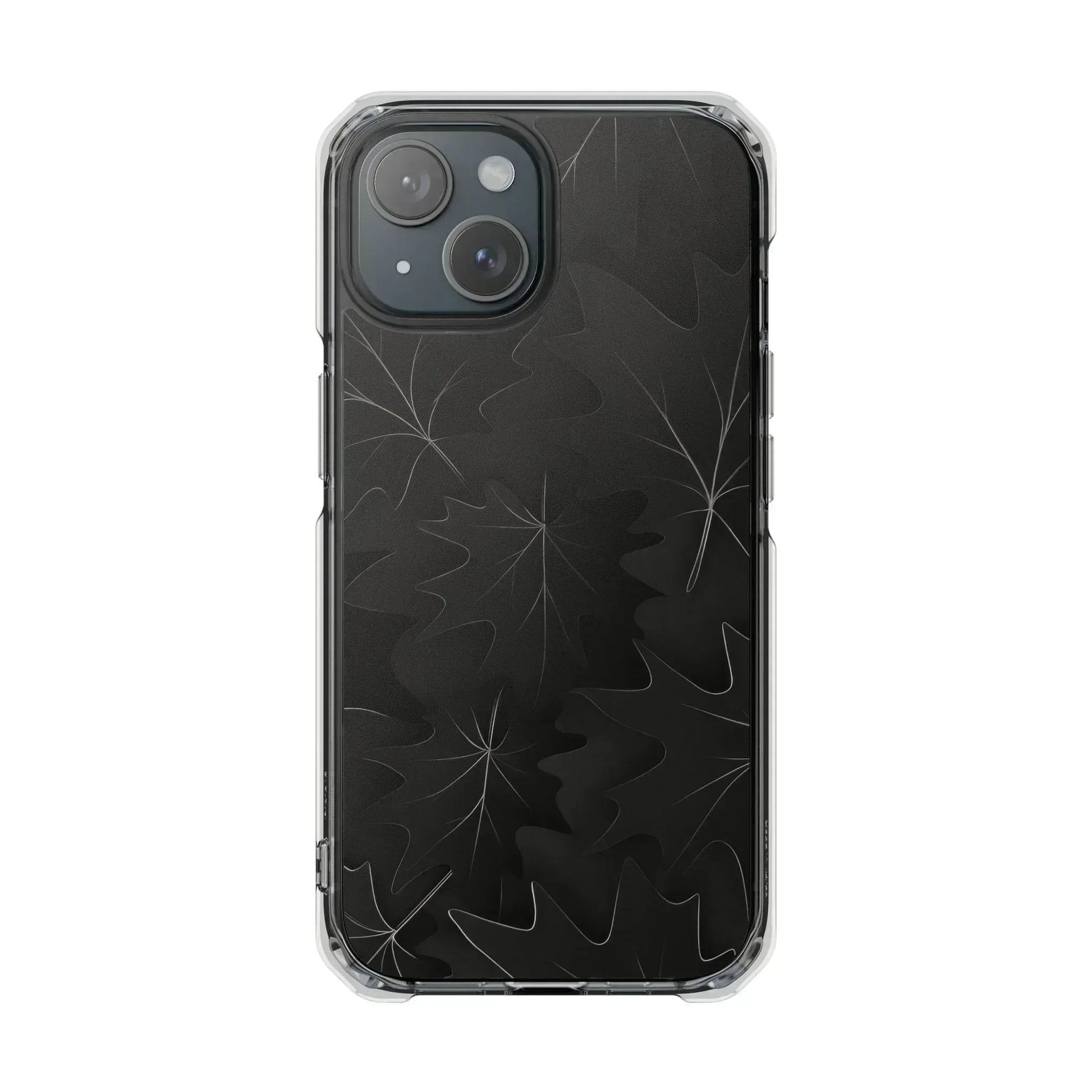 Botanical Noir Phone Case for iPhone 14-16 - KARARMDESIGN