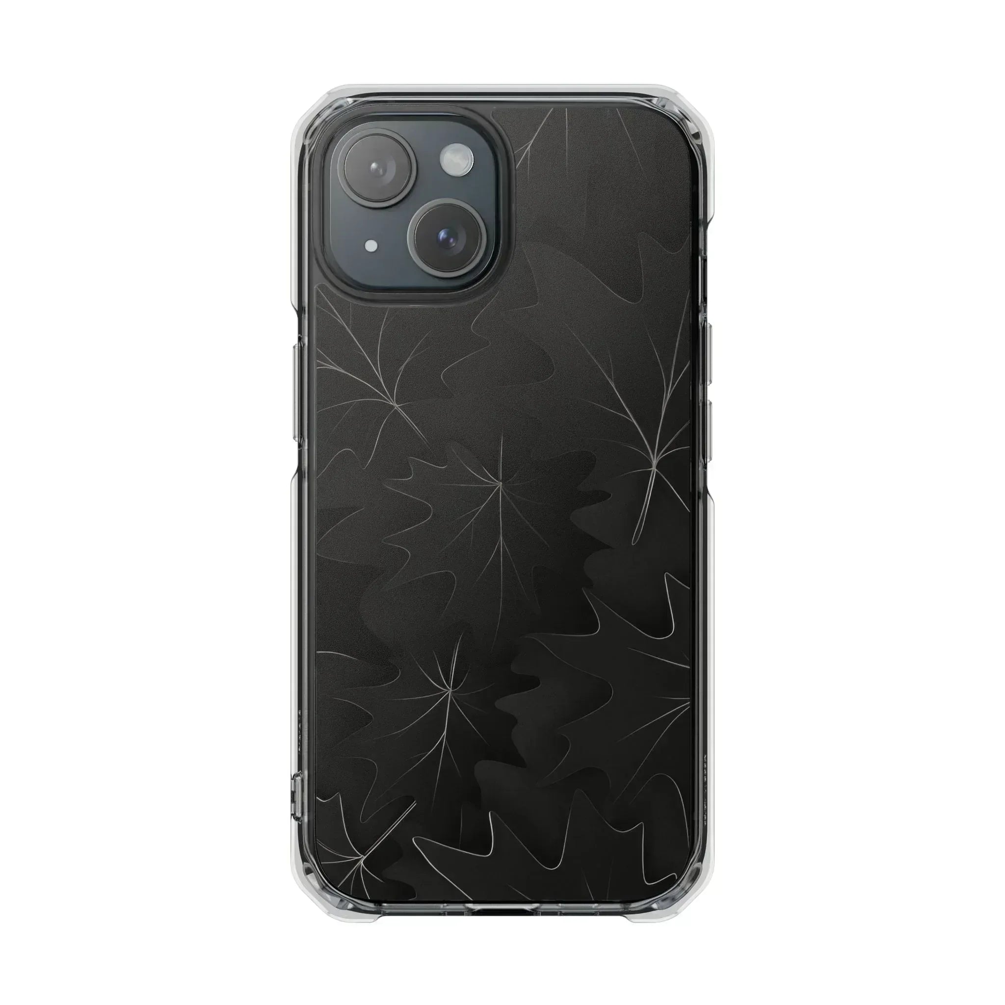 Botanical Noir Phone Case for iPhone 14-16 - KARARMDESIGN