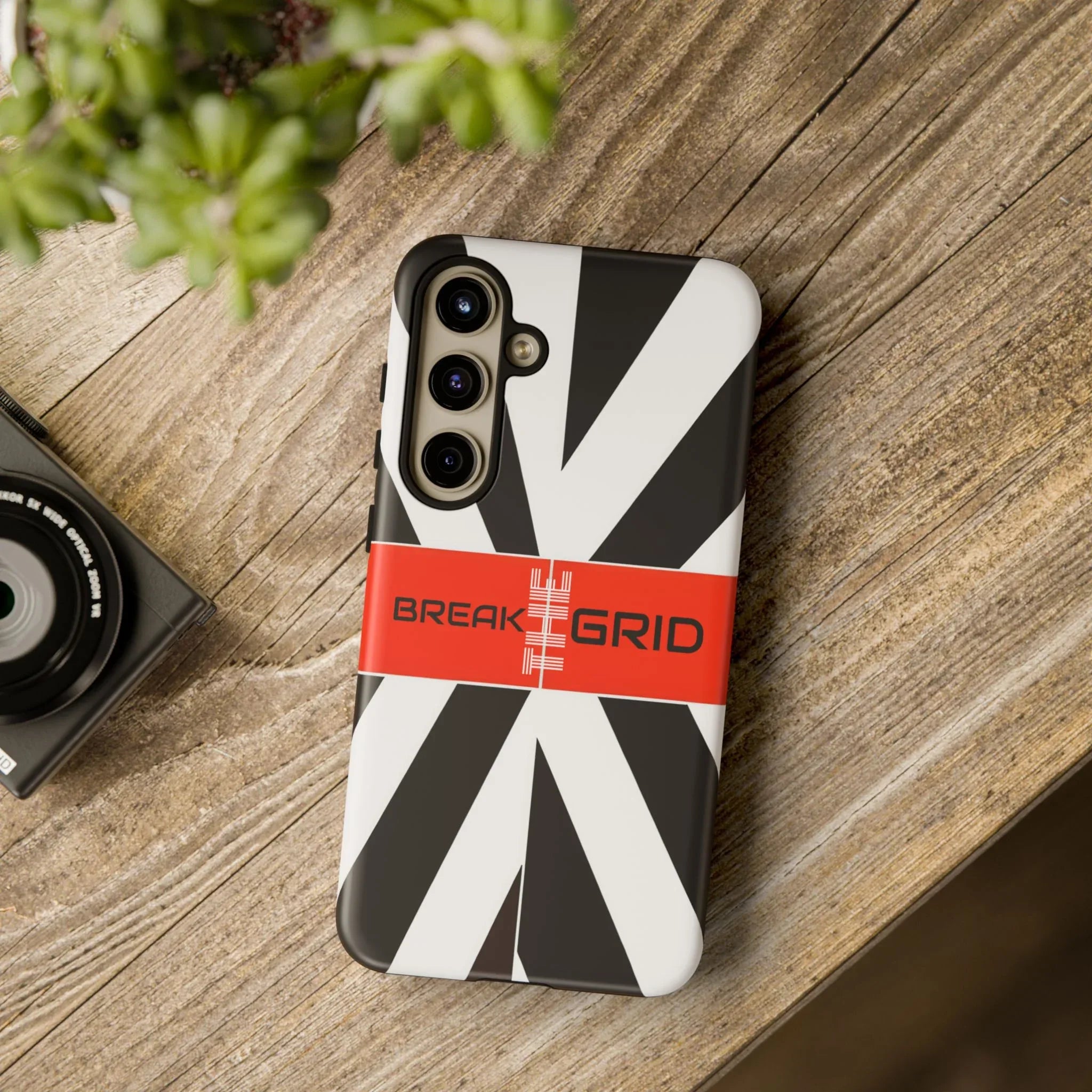 Break The Grid Phone Case for iPhone 11–16 and Galaxy S20–S25 - KARARMDESIGN