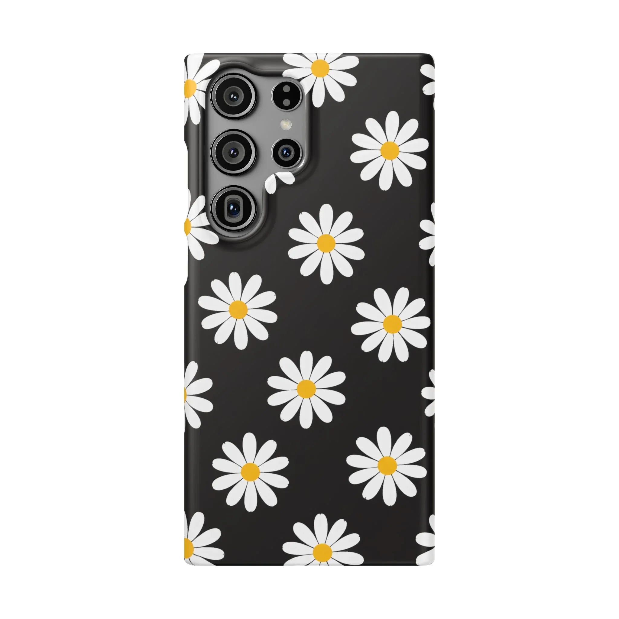 Daisy Charm Phone Case for iPhone 11-17 and Galaxy S20-S25 - KARARMDESIGN