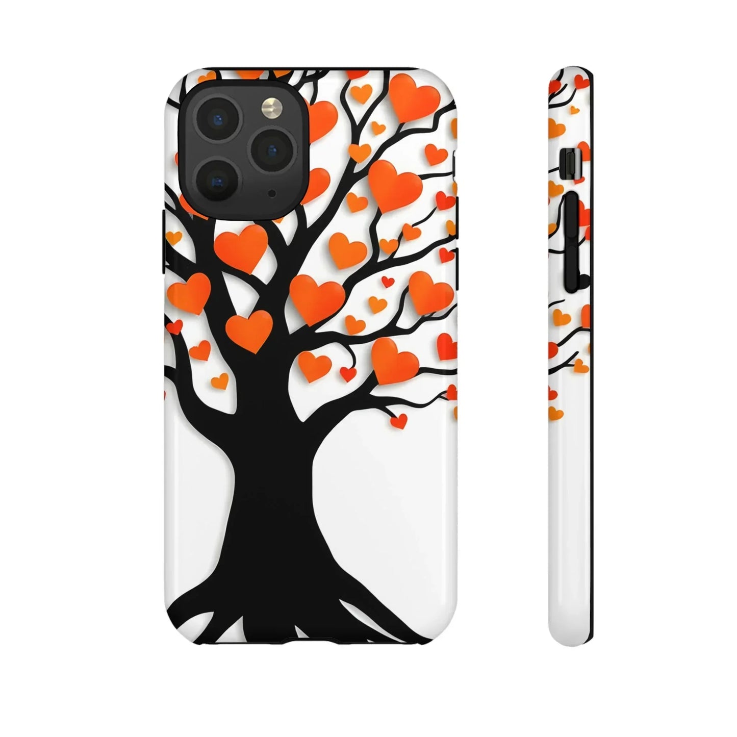 Heart Design Phone Case for iPhone 8–16 and Galaxy S10–S25 Models - KarArmDesign