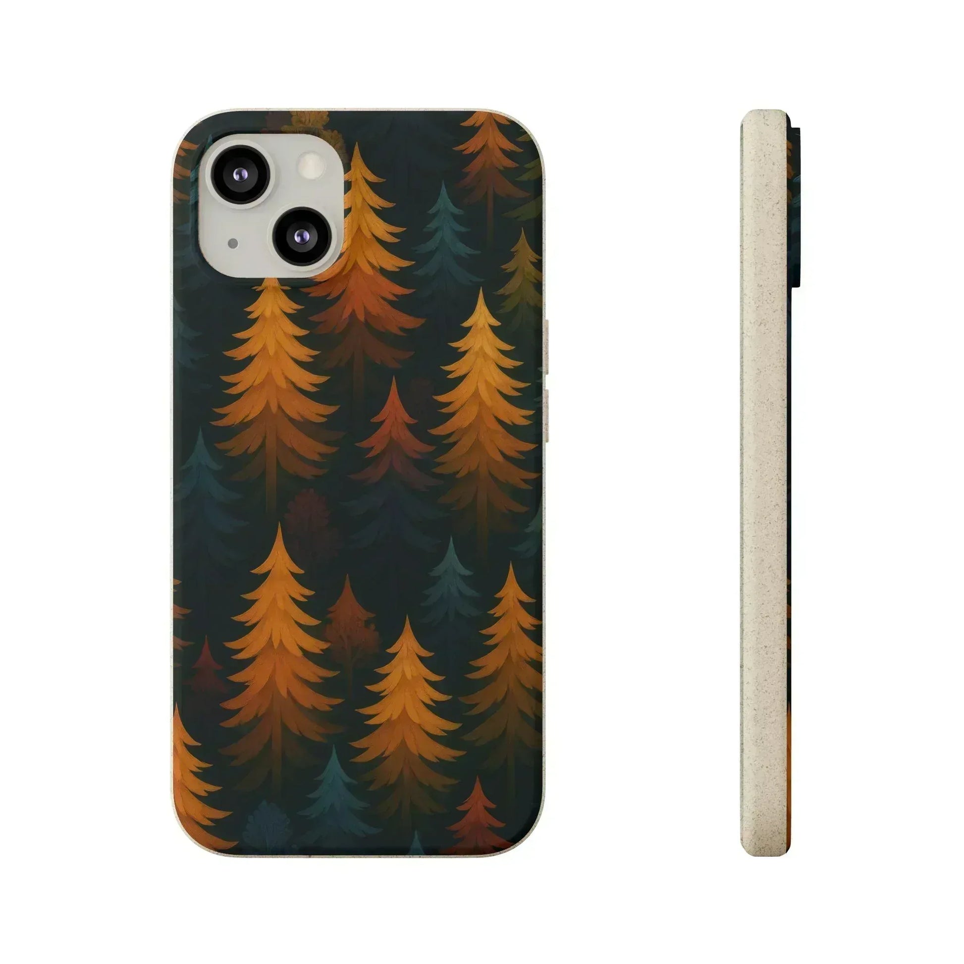 Eco Forest Biodegradable Phone Case for iPhone 11-16 and Galaxy S20-S22 - KARARMDESIGN
