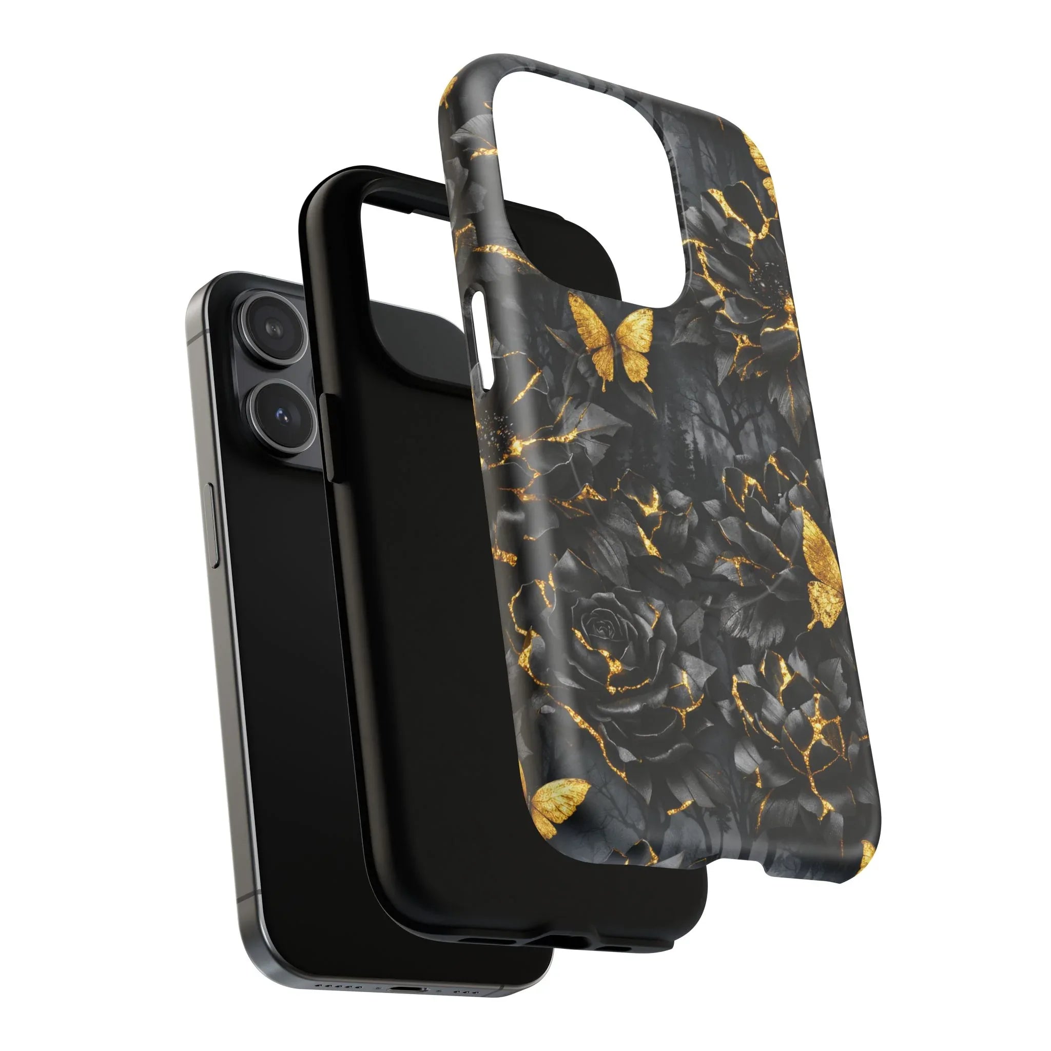 Kintsugi Garden Phone Case for iPhone 13-17 - KARARMDESIGN