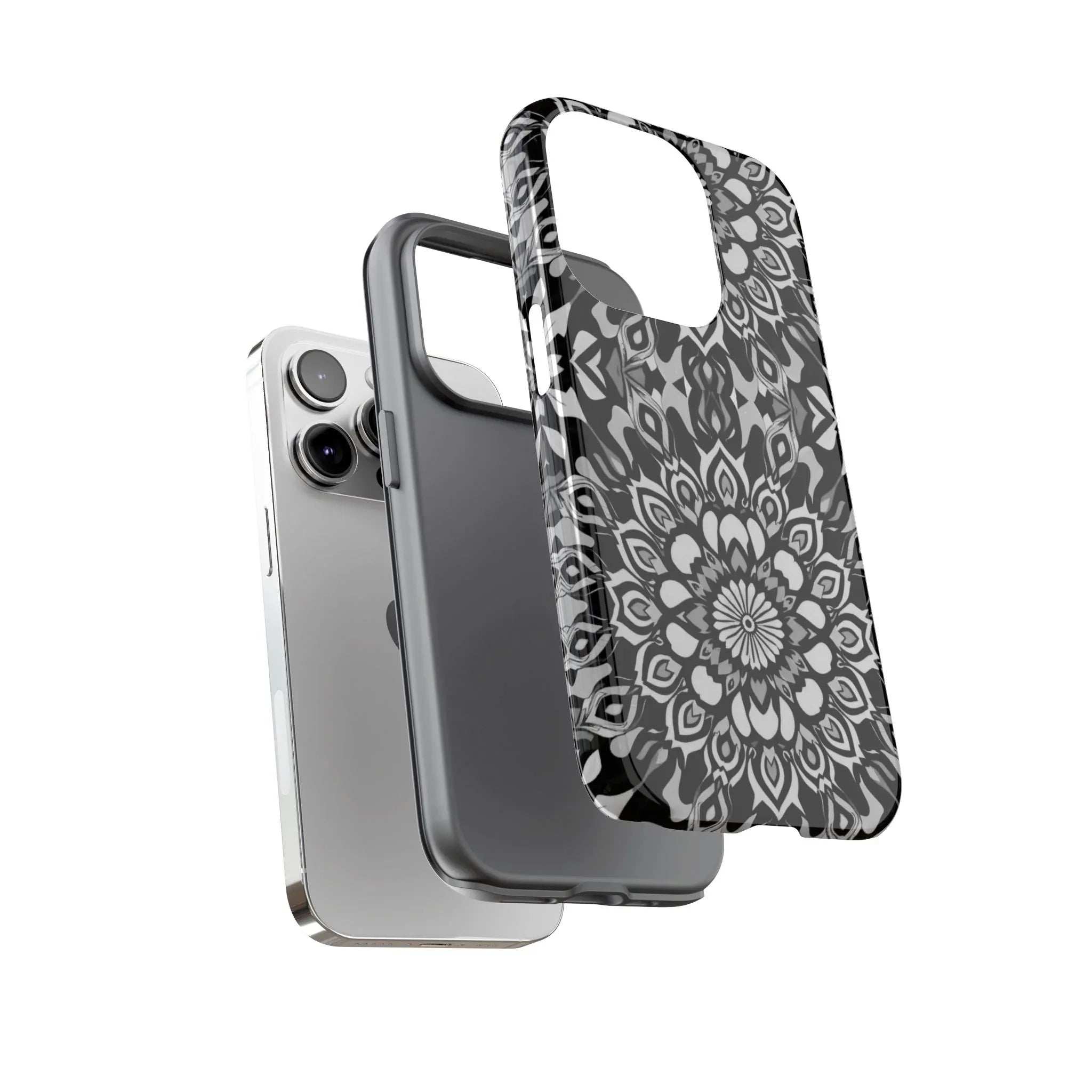 Mandala Phone Case for iPhone and Galaxy - KARARMDESIGN