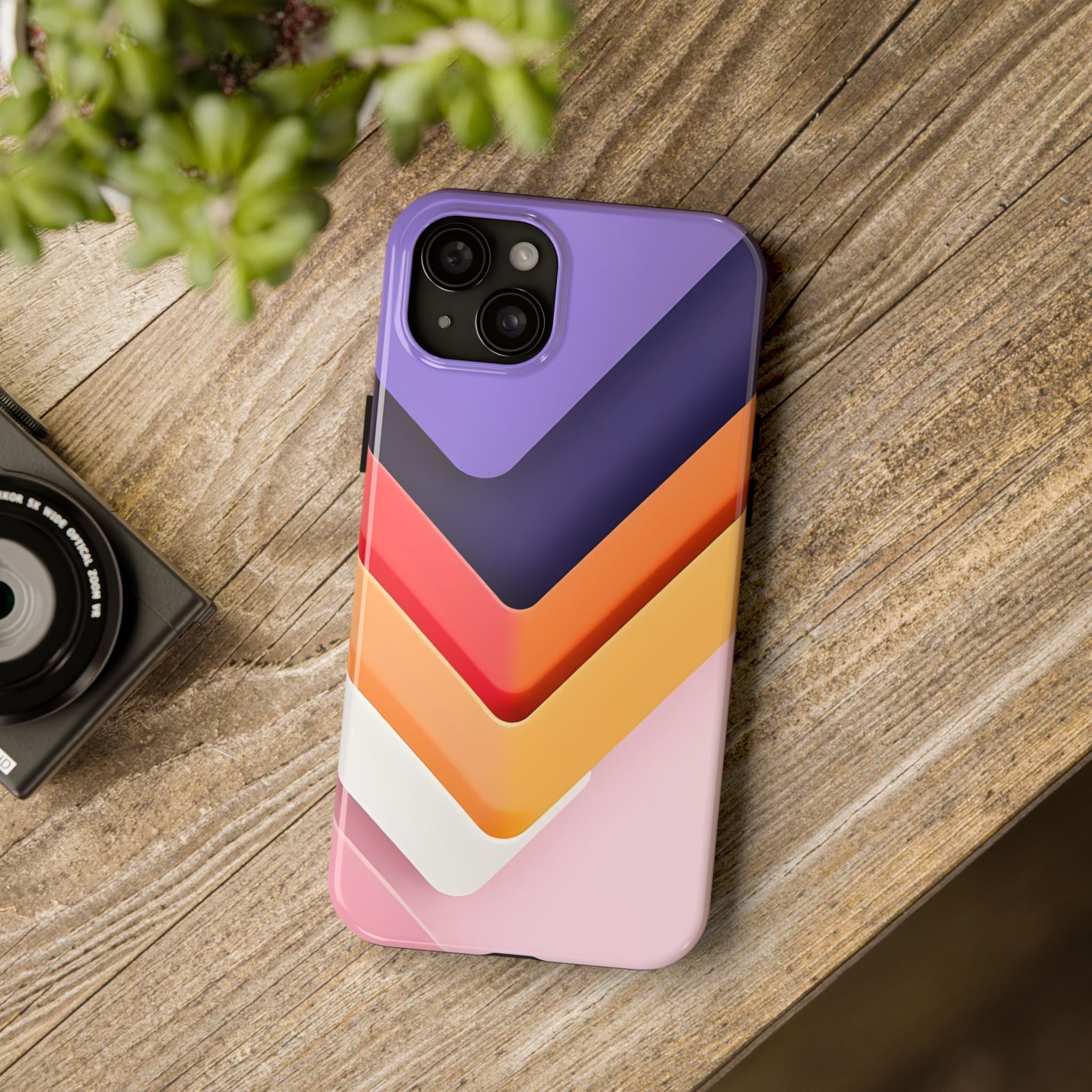 Geometric Chevron Tough Case for iPhone & Samsung Galaxy