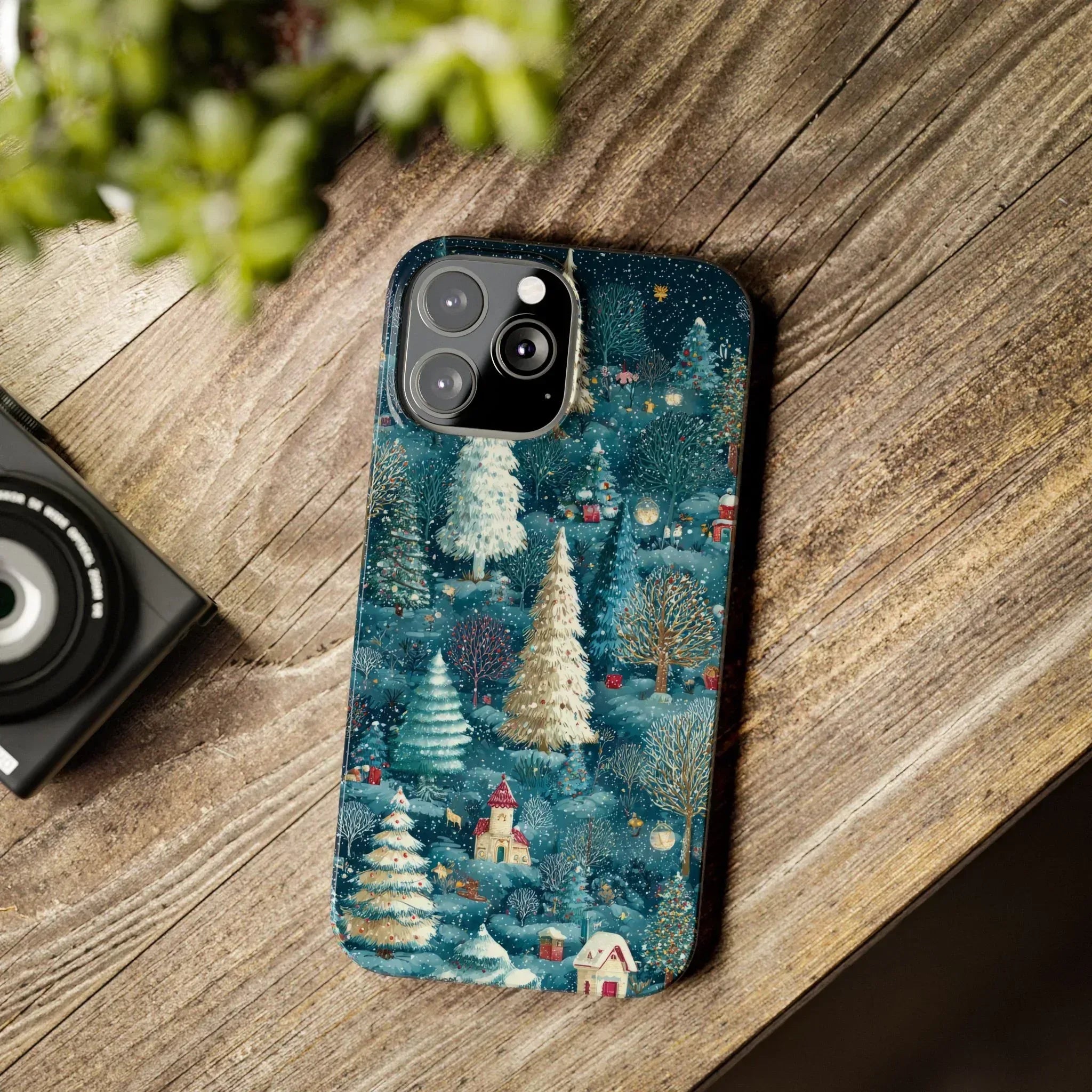 Frosty Forest Phone Case for iPhone 11-17 - KARARMDESIGN