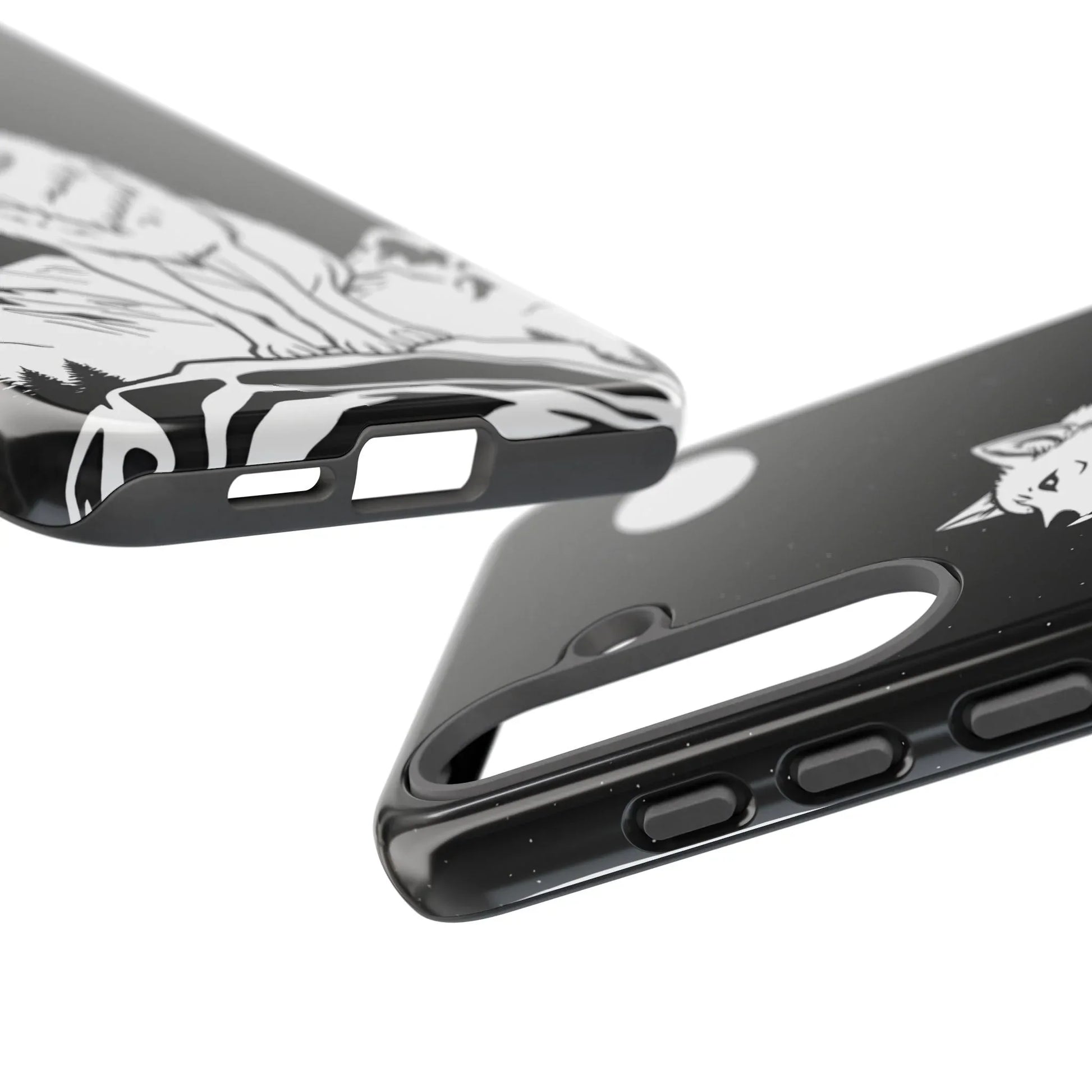Majestic Wolf Phone Case for iPhone and Galaxy - KARARMDESIGN