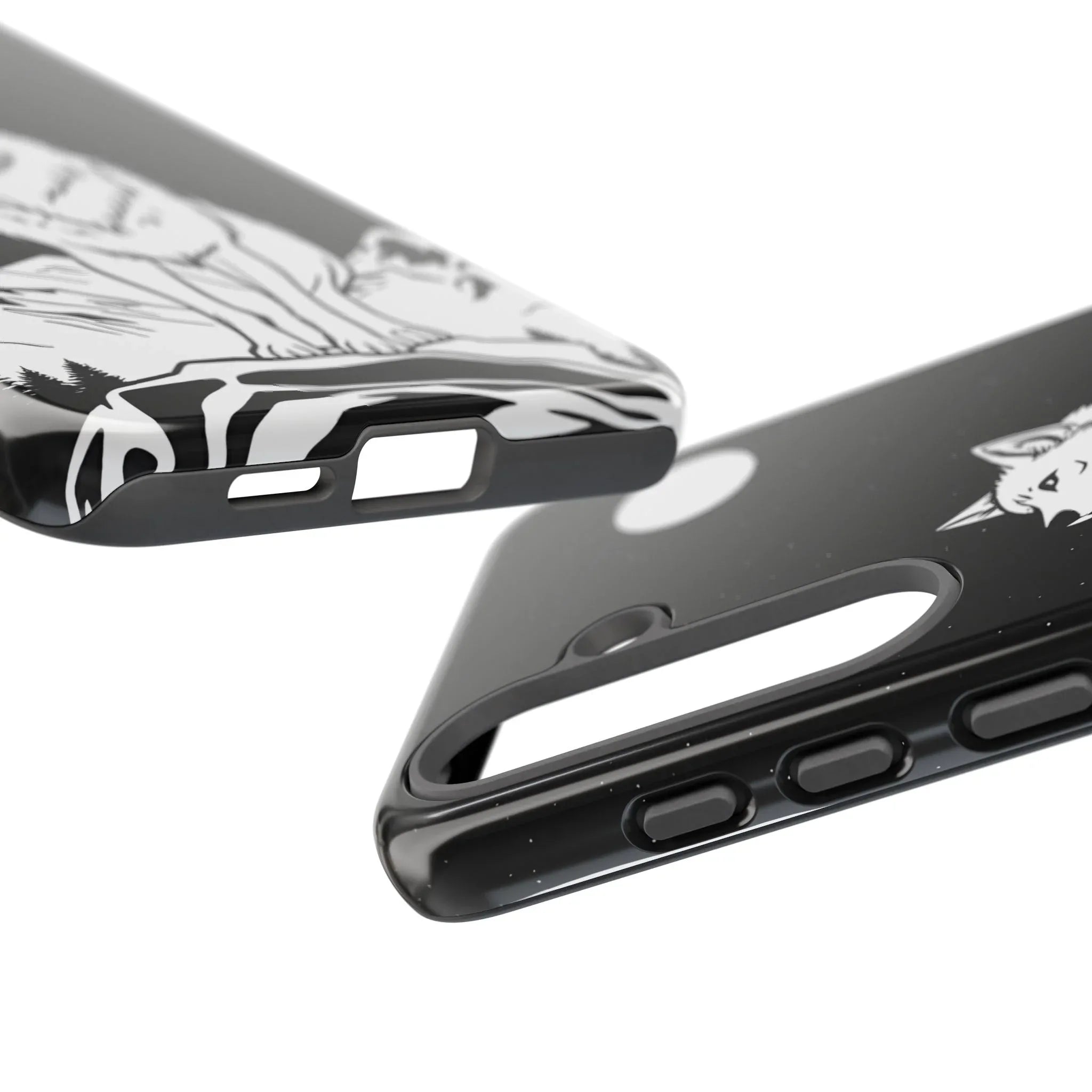 Majestic Wolf Phone Case for iPhone and Galaxy - KARARMDESIGN