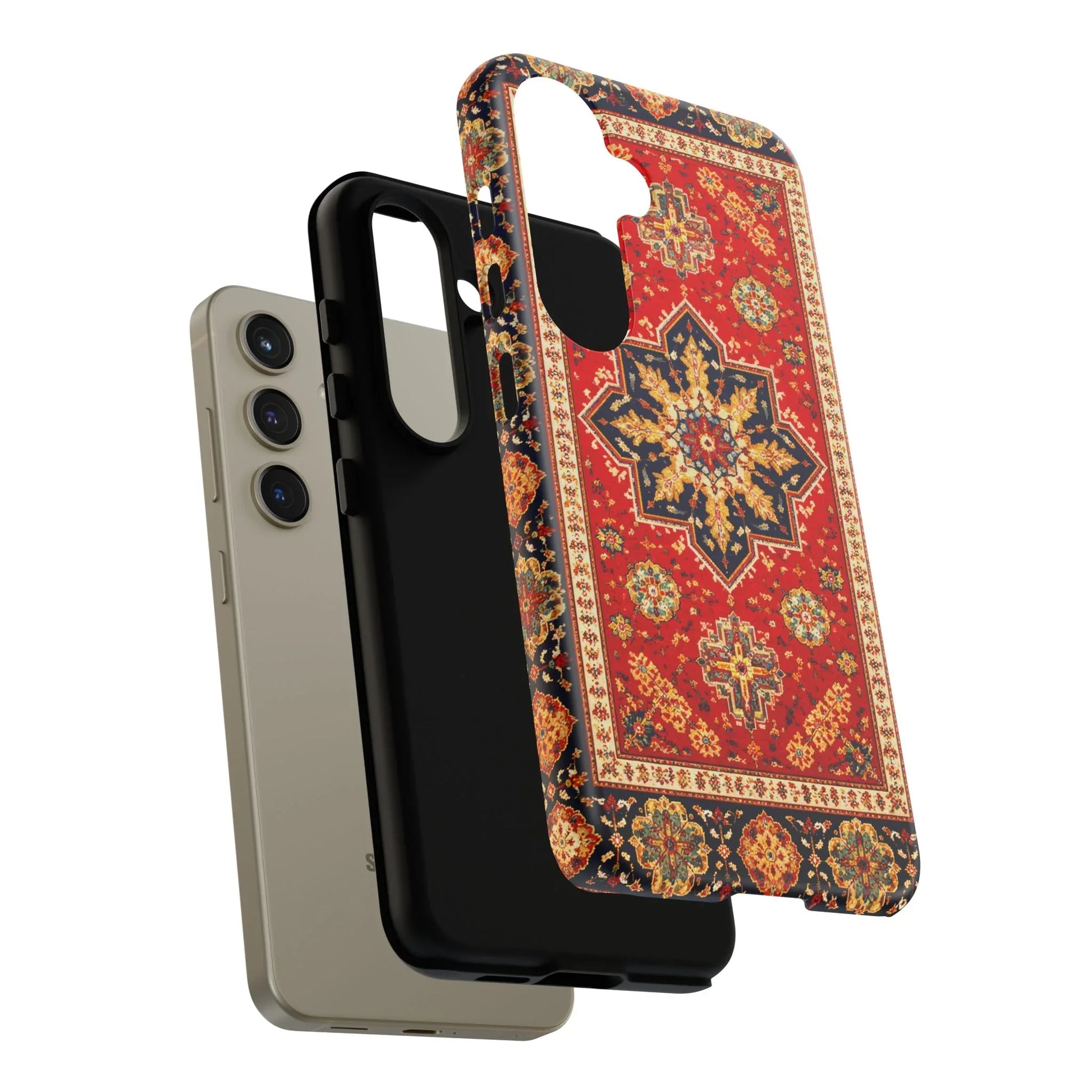 Armenian Carpet Design Phone Case for Galaxy and Pixel - KARARMDESIGN