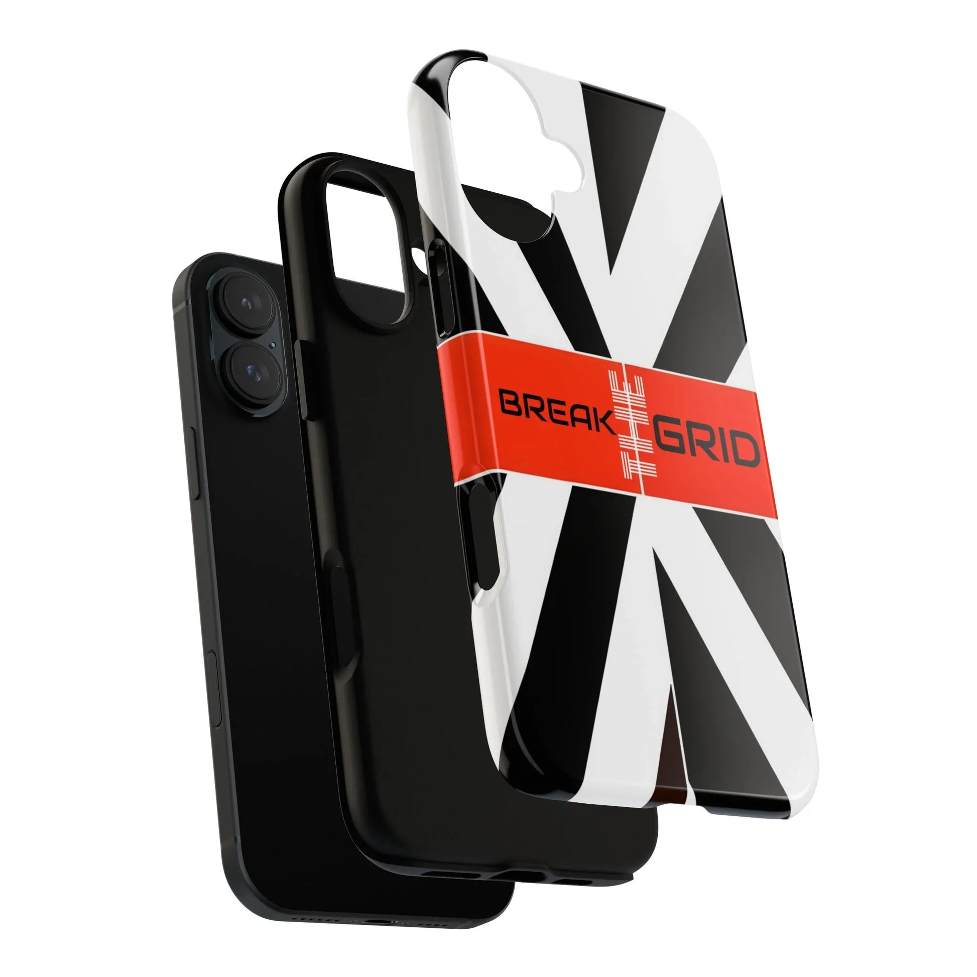 Break The Grid Phone Case for iPhone 11–16 and Galaxy S20–S25 - KARARMDESIGN