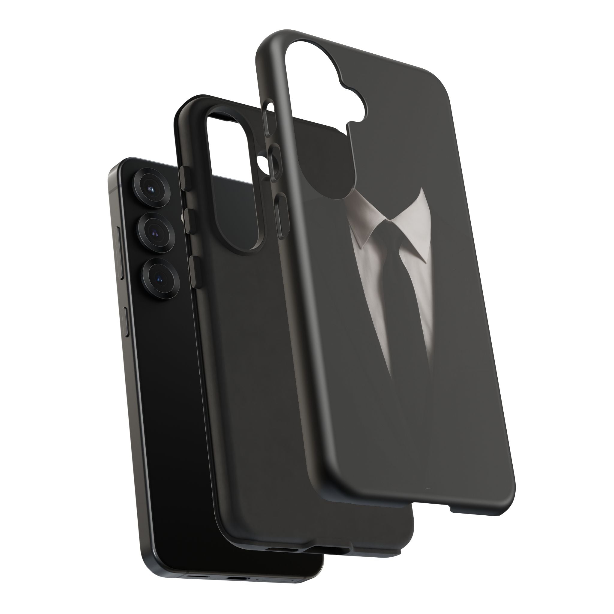 Gentleman's Armor Tough Phone Case – iPhone 11–17 & Galaxy S20–S26