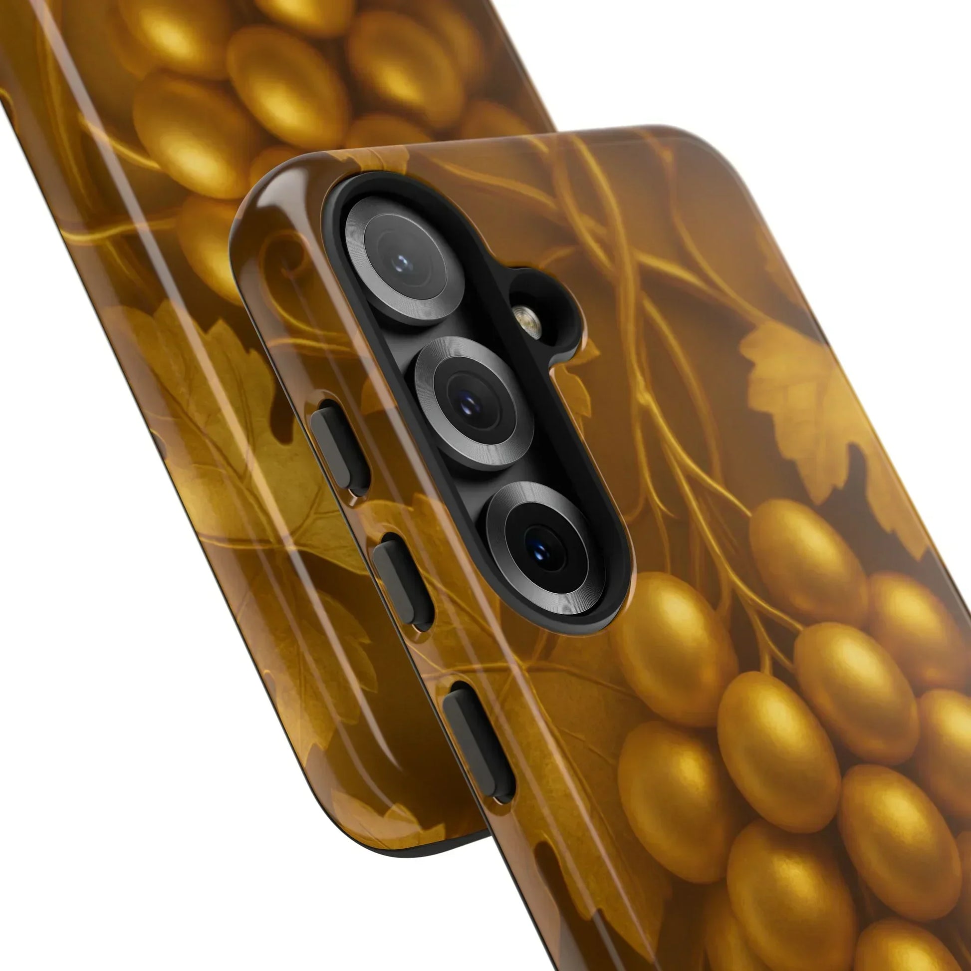 Golden Grapes Phone Case for Samsung Galaxy S10-S25 Models - KarArmDesign