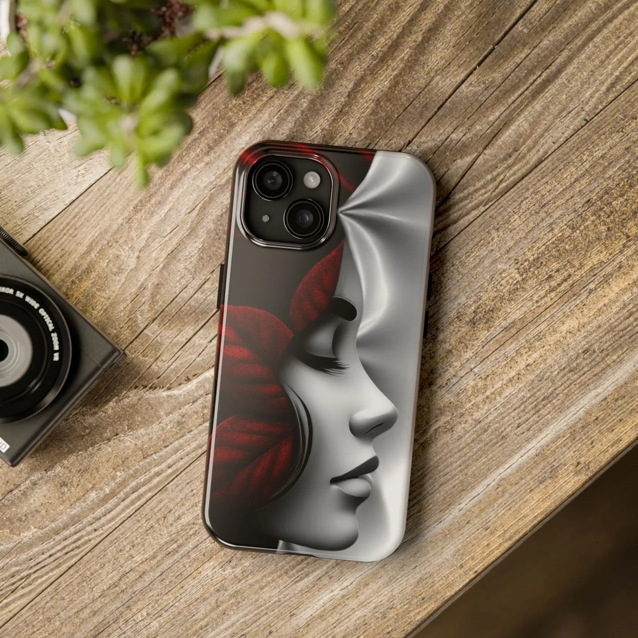 Whispered Grace Phone Case for iPhone 11-17 and Galaxy S21-S25 - KARARMDESIGN