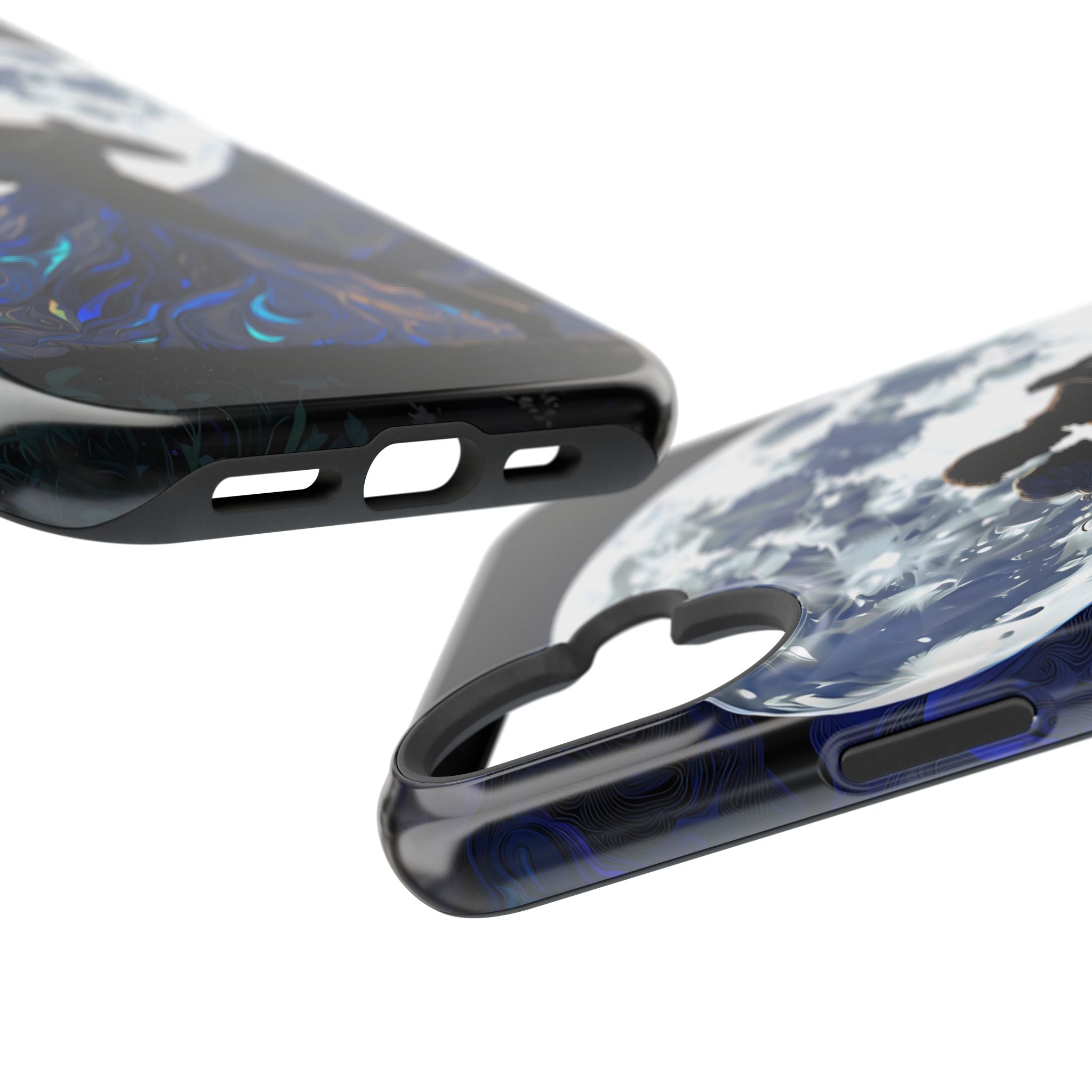 Romantic Moonlight Dance Magnetic Phone Case – iPhone 15–17 & Samsung Galaxy S26