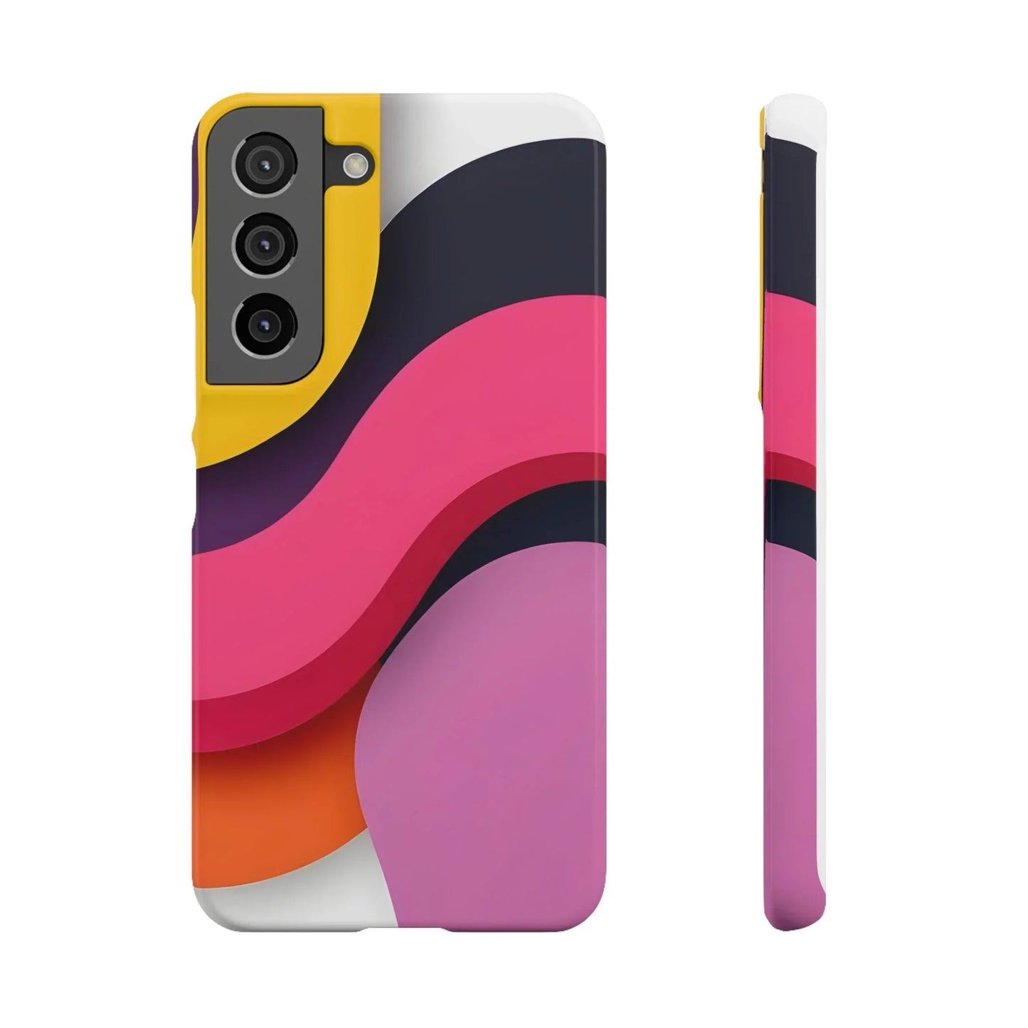 Abstract Phone Case for iPhone 7-16 and Samsung Galaxy S10-S25 Models - KarArmDesign