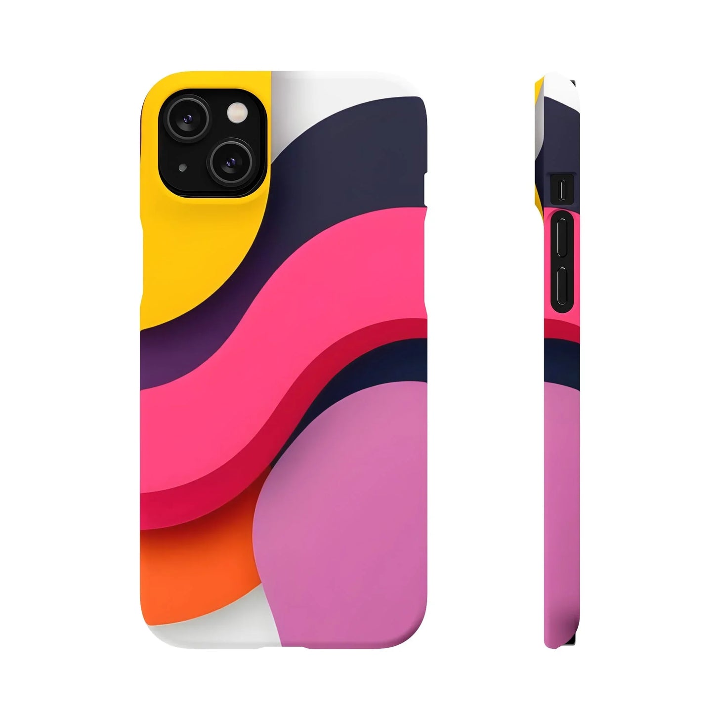 Abstract Phone Case for iPhone 7-16 and Samsung Galaxy S10-S25 Models - KarArmDesign