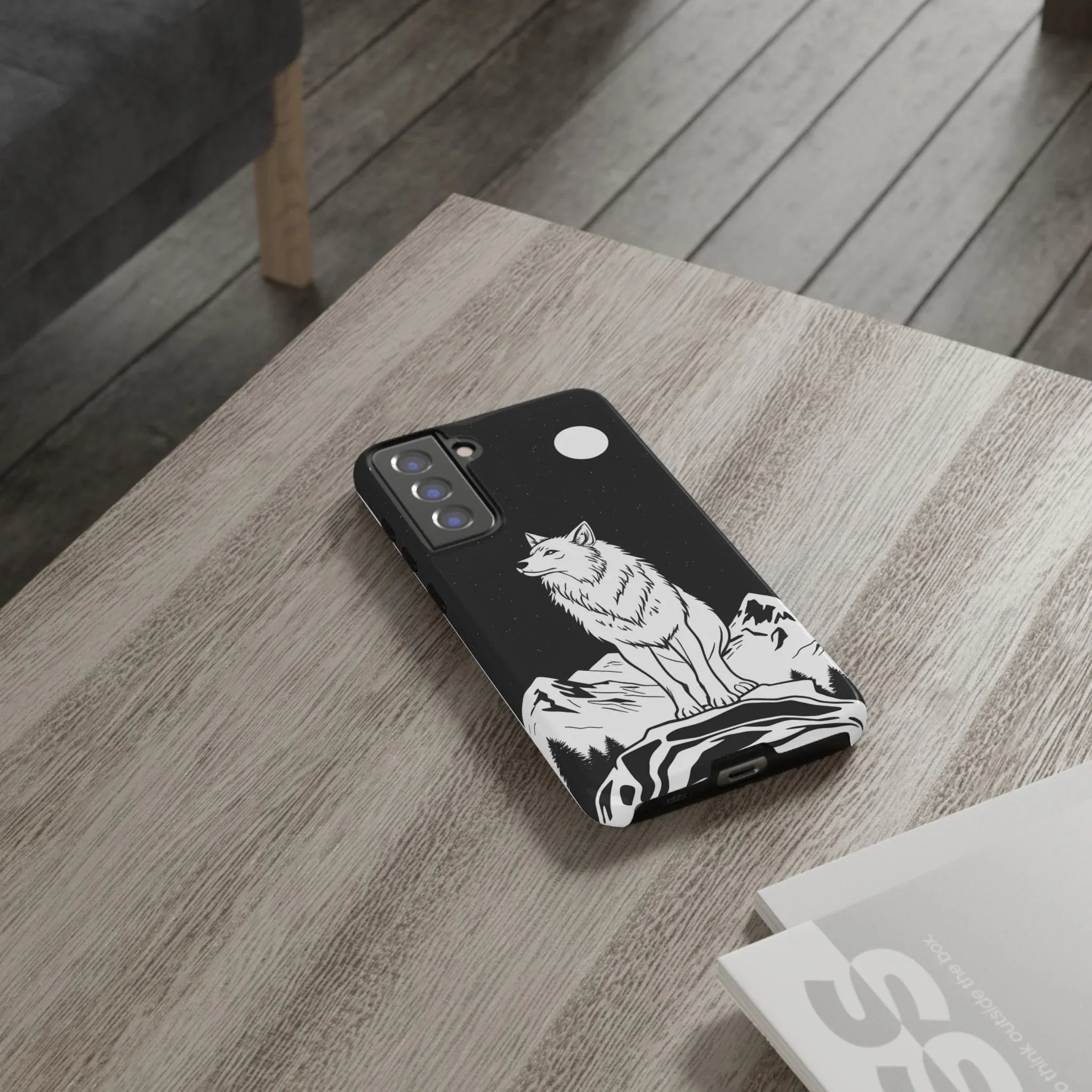 Majestic Wolf Phone Case for iPhone and Galaxy - KARARMDESIGN