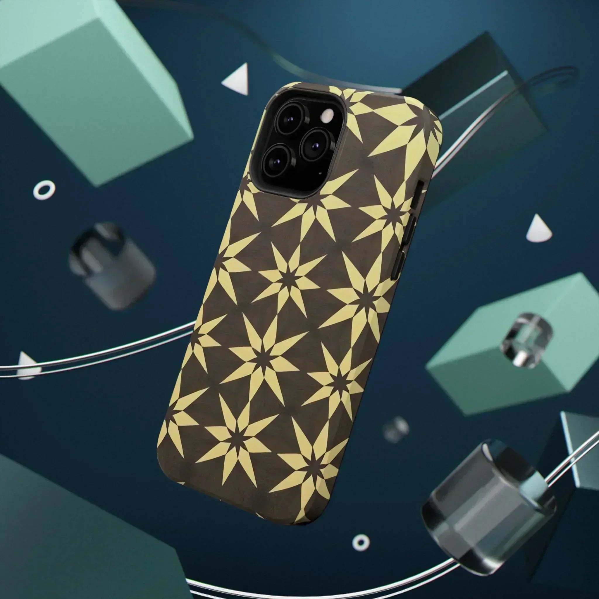 Star Phone Case for iPhone 12-16 and Samsung Galaxy S21-S22 - KARARMDESIGN