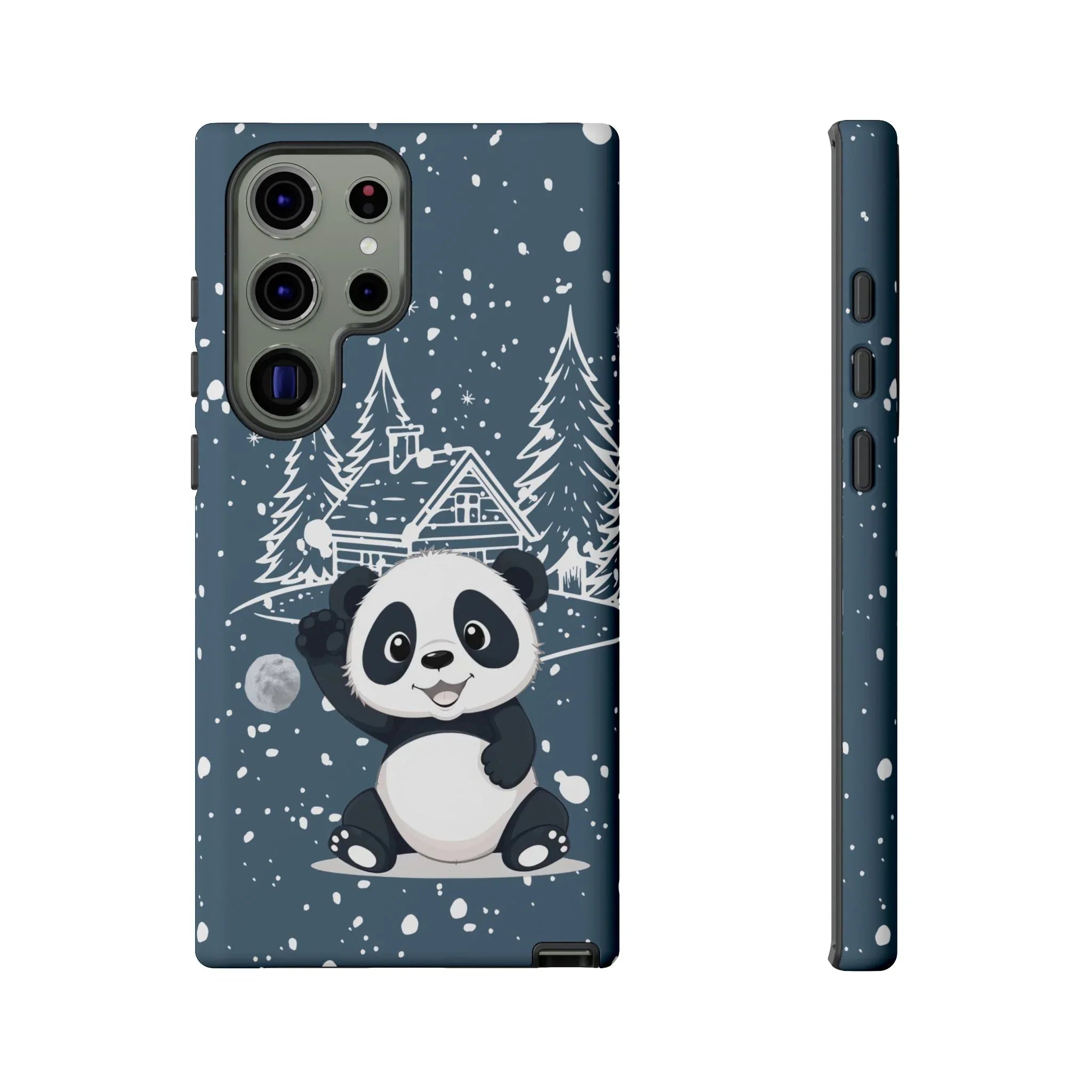 Cute Panda Phone Case for Samsung Galaxy and Google Pixel - KARARMDESIGN