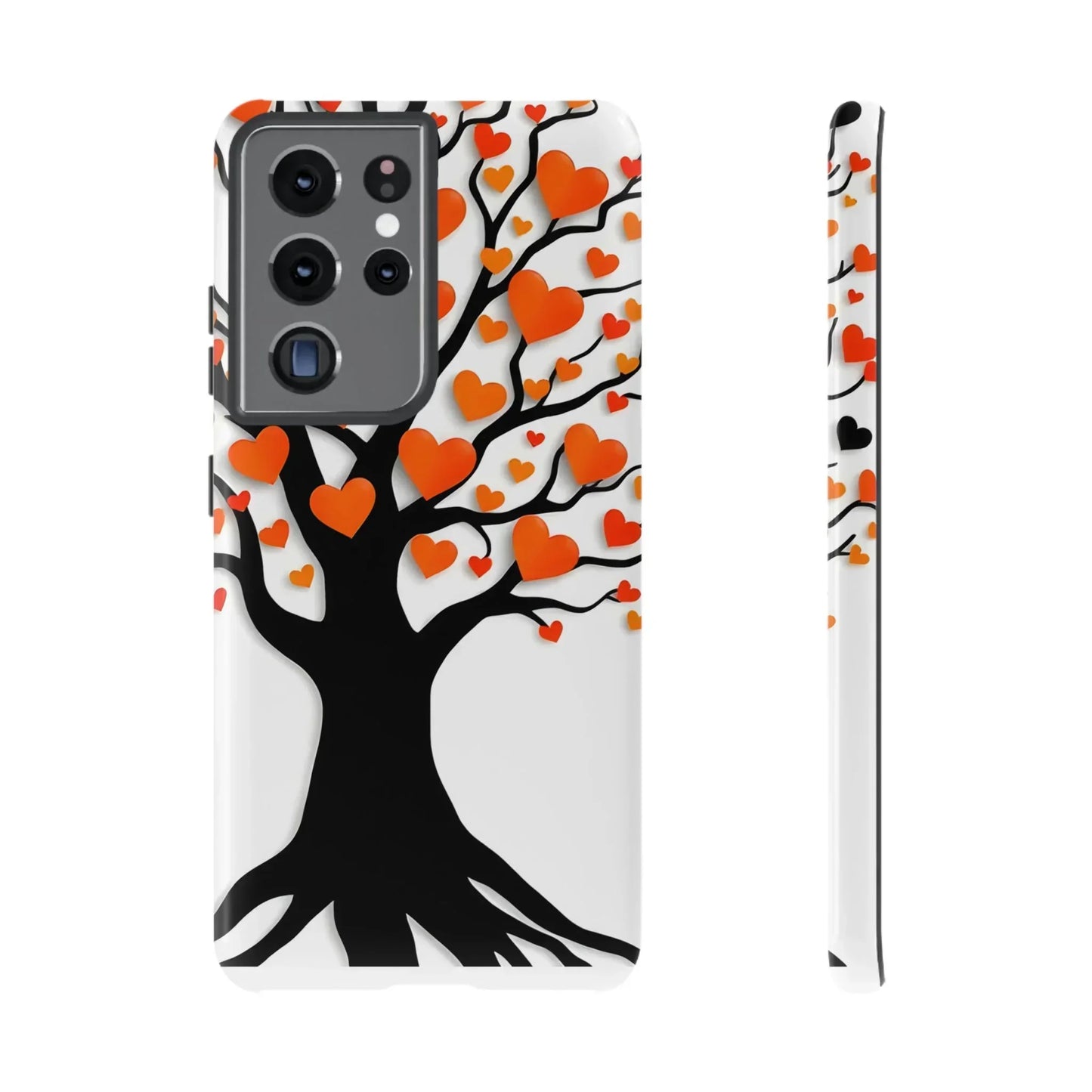 Heart Design Phone Case for iPhone 8–16 and Galaxy S10–S25 Models - KarArmDesign
